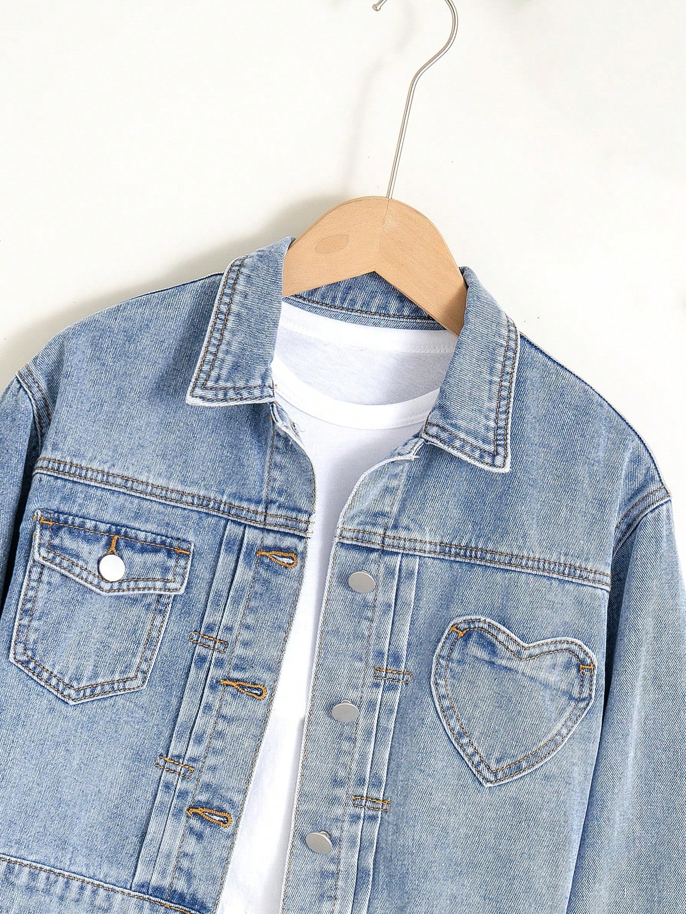 Tween Girls Denim Jackets & Coats