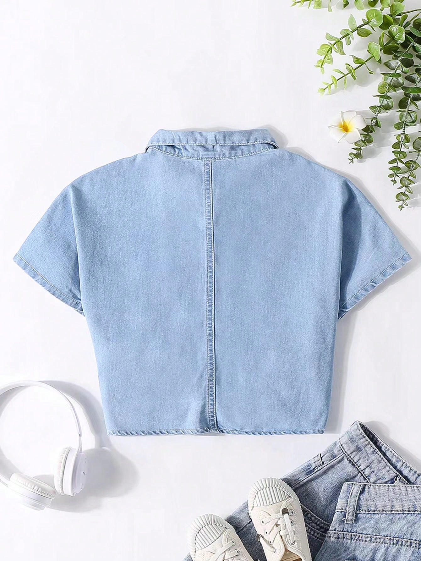 Tween Girls Denim Tops