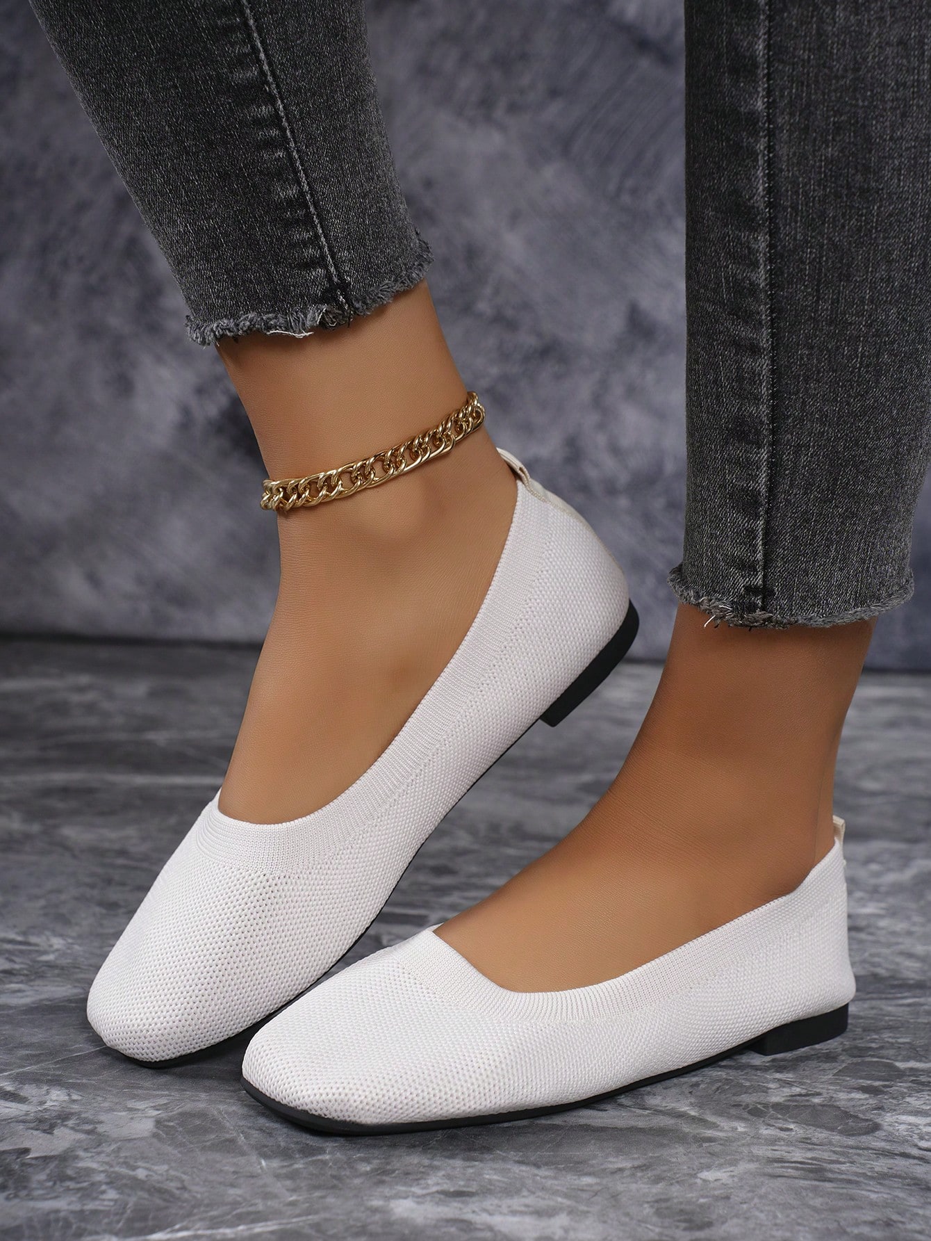 In White Women Flats