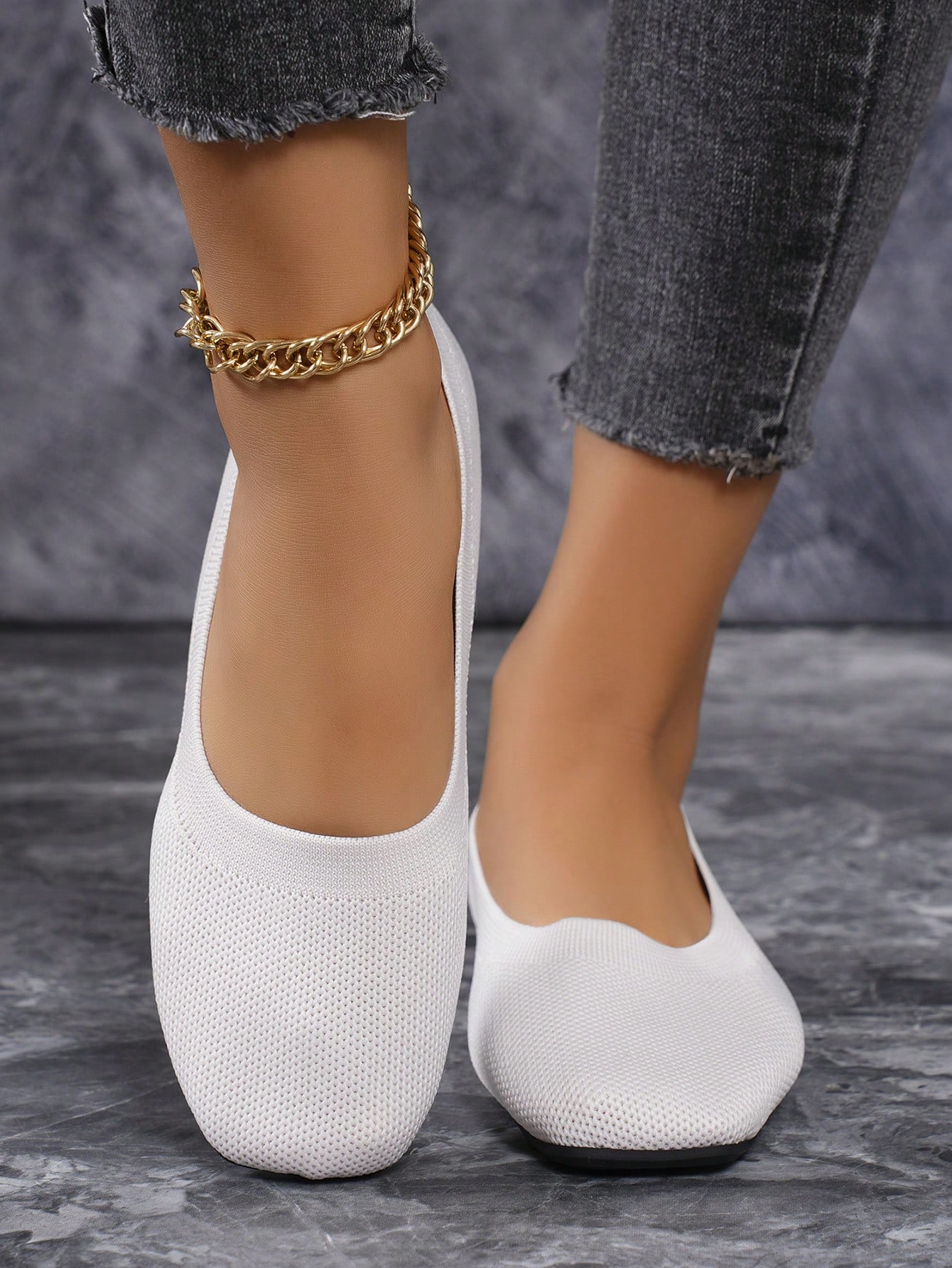 In White Women Flats