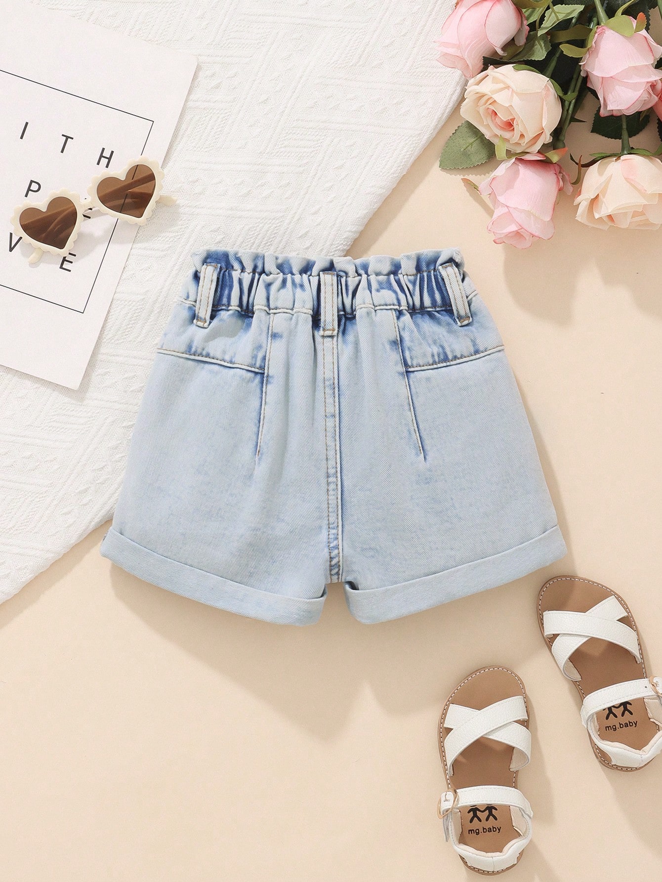 Young Girls Denim Shorts