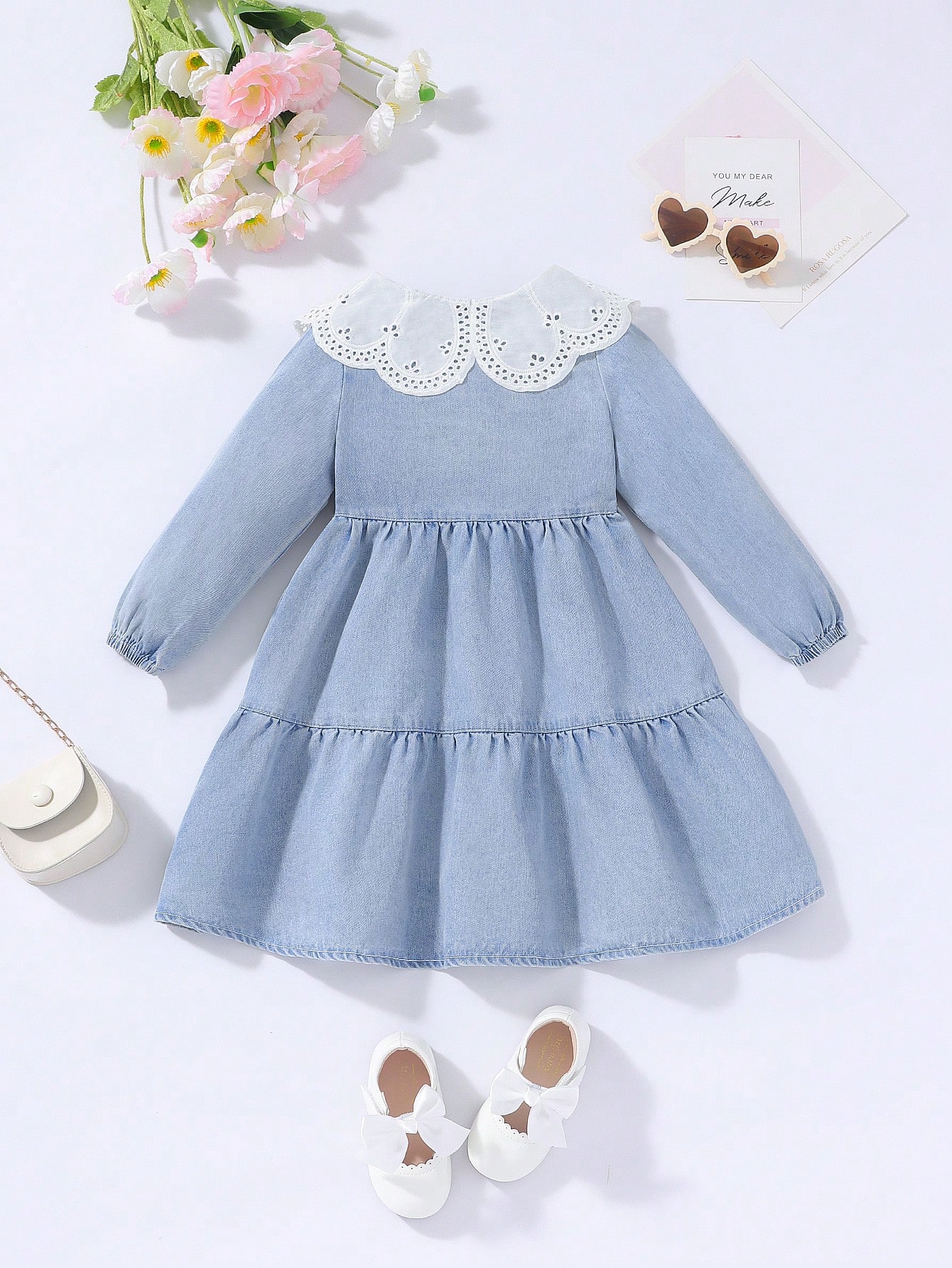 Young Girls Denim Dresses