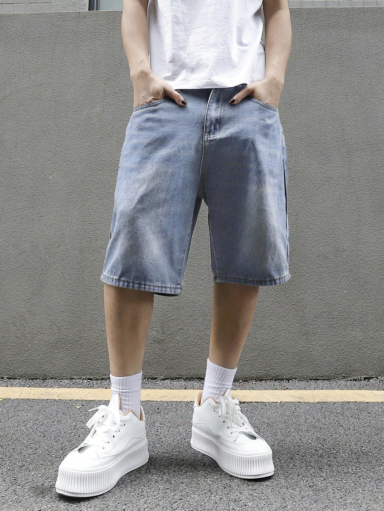 Men Denim Shorts