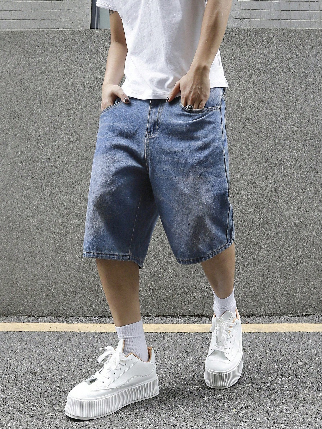 Men Denim Shorts