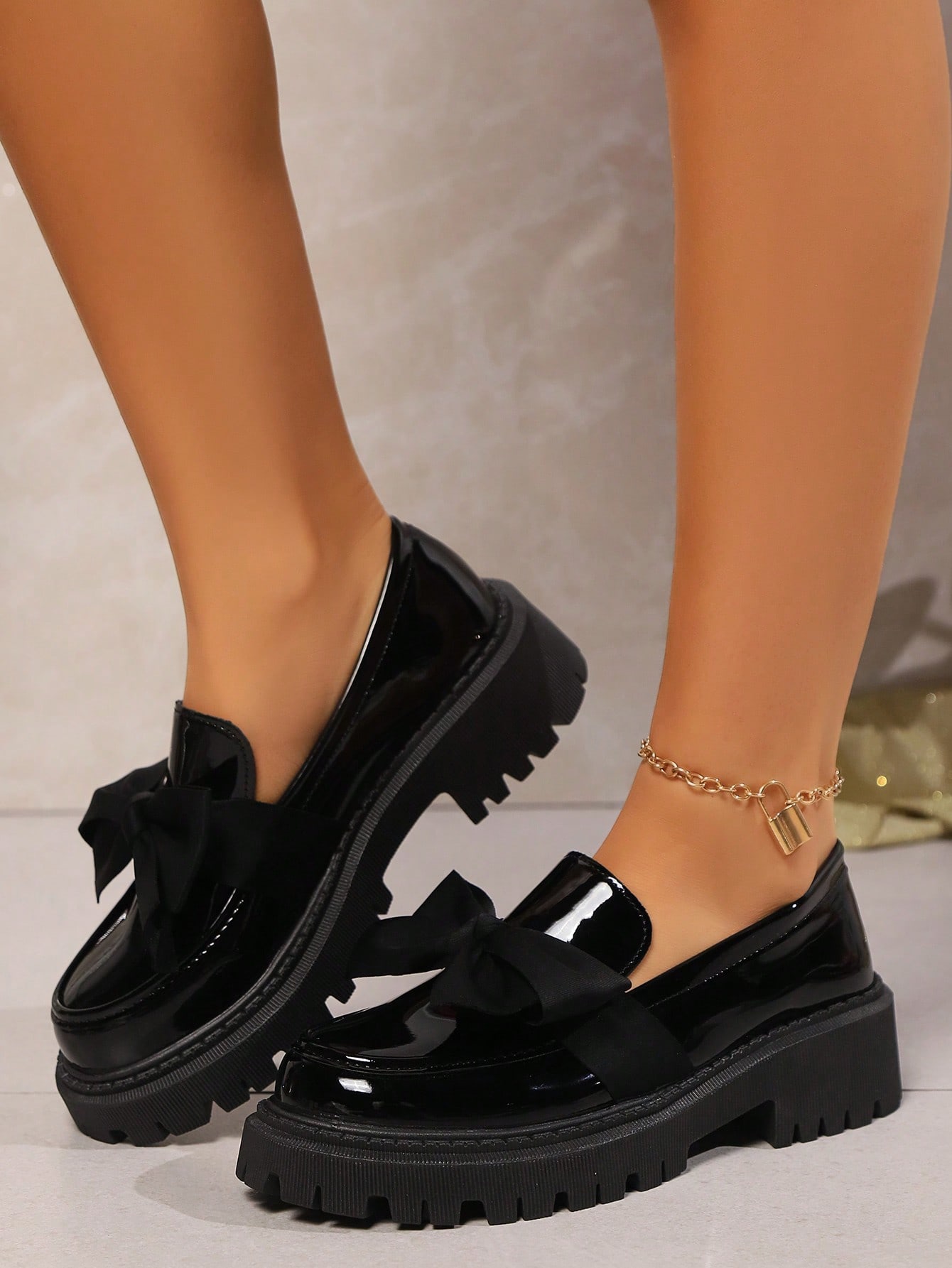 In Black Women Wedges & Flatform