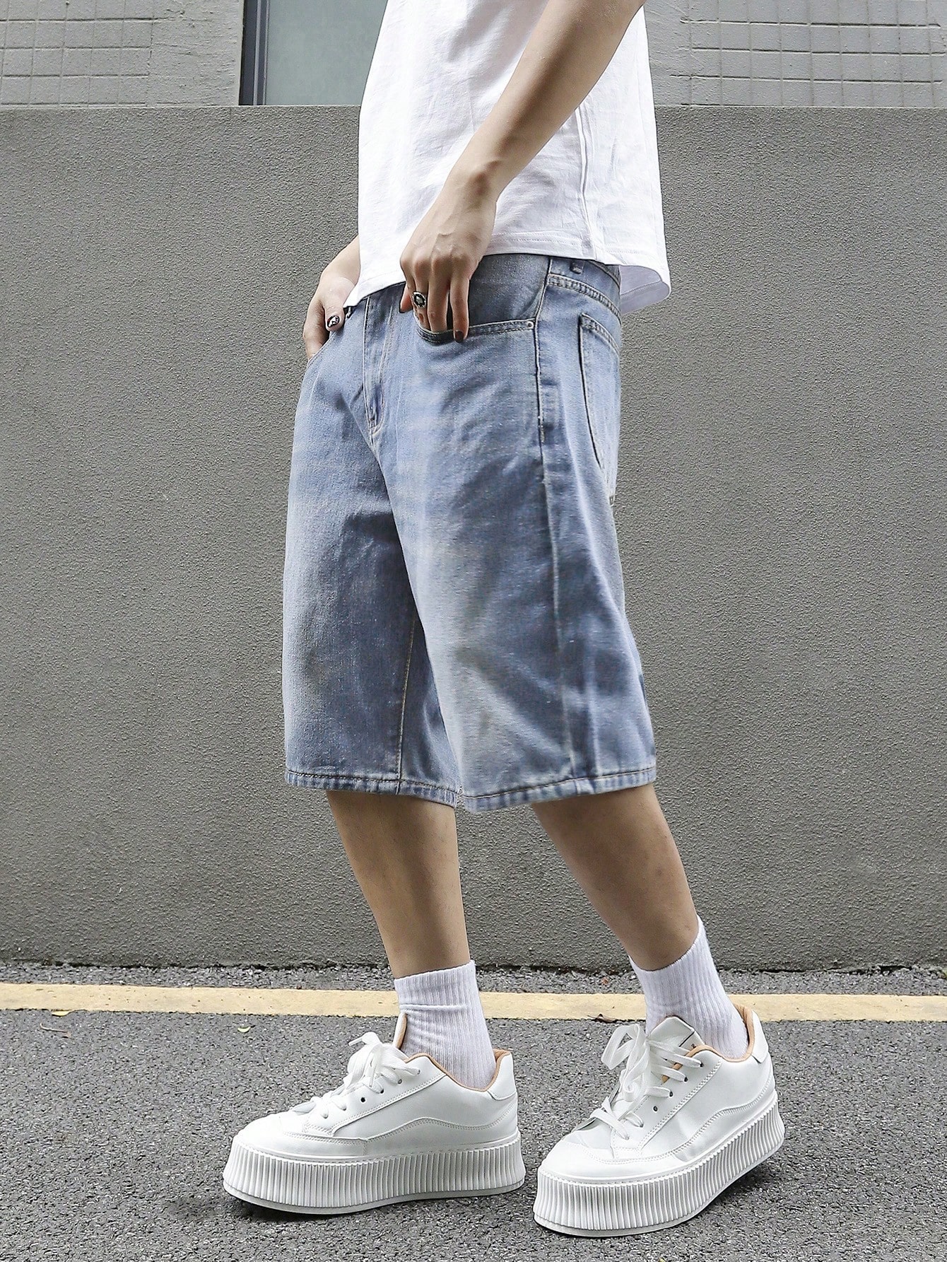 Men Denim Shorts