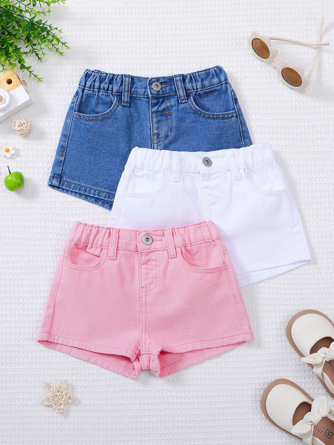 Young Girls Denim Shorts