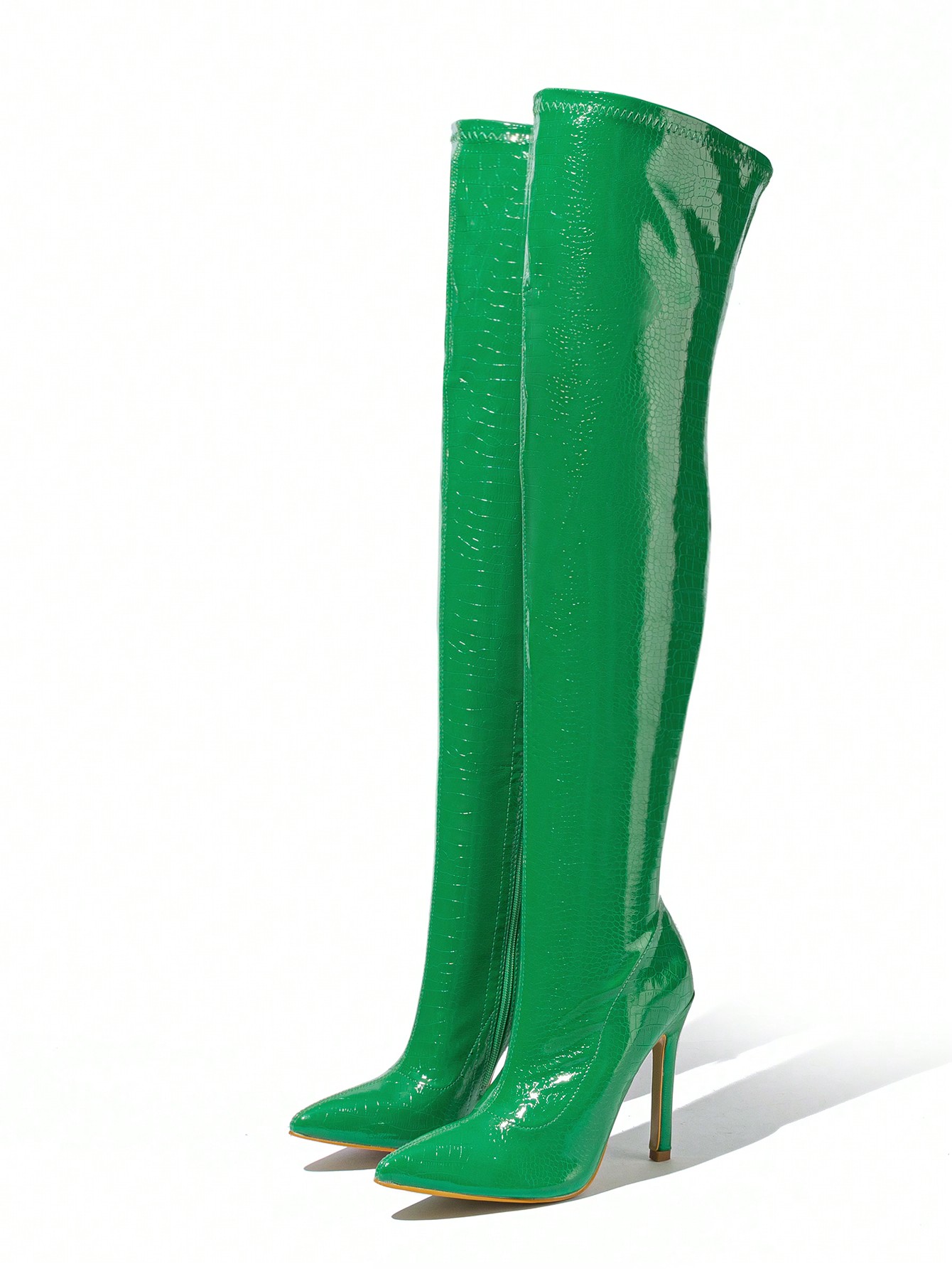 In Green Women Fashion Boots