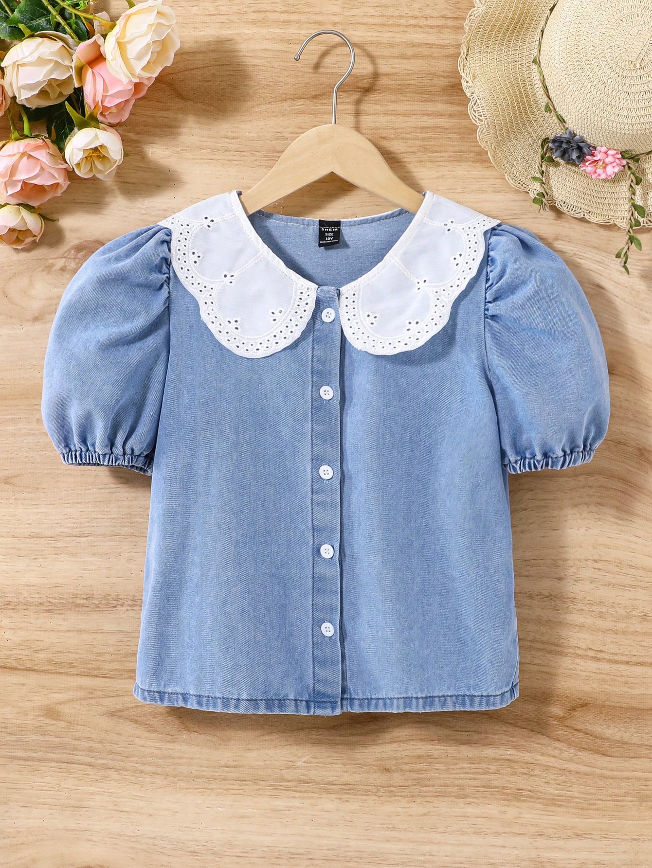 Tween Girls Denim Tops