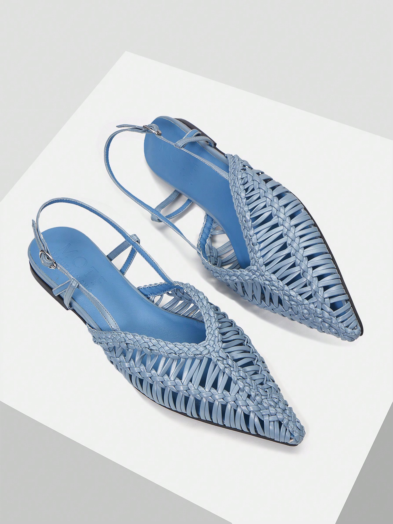 In Blue Women Flats