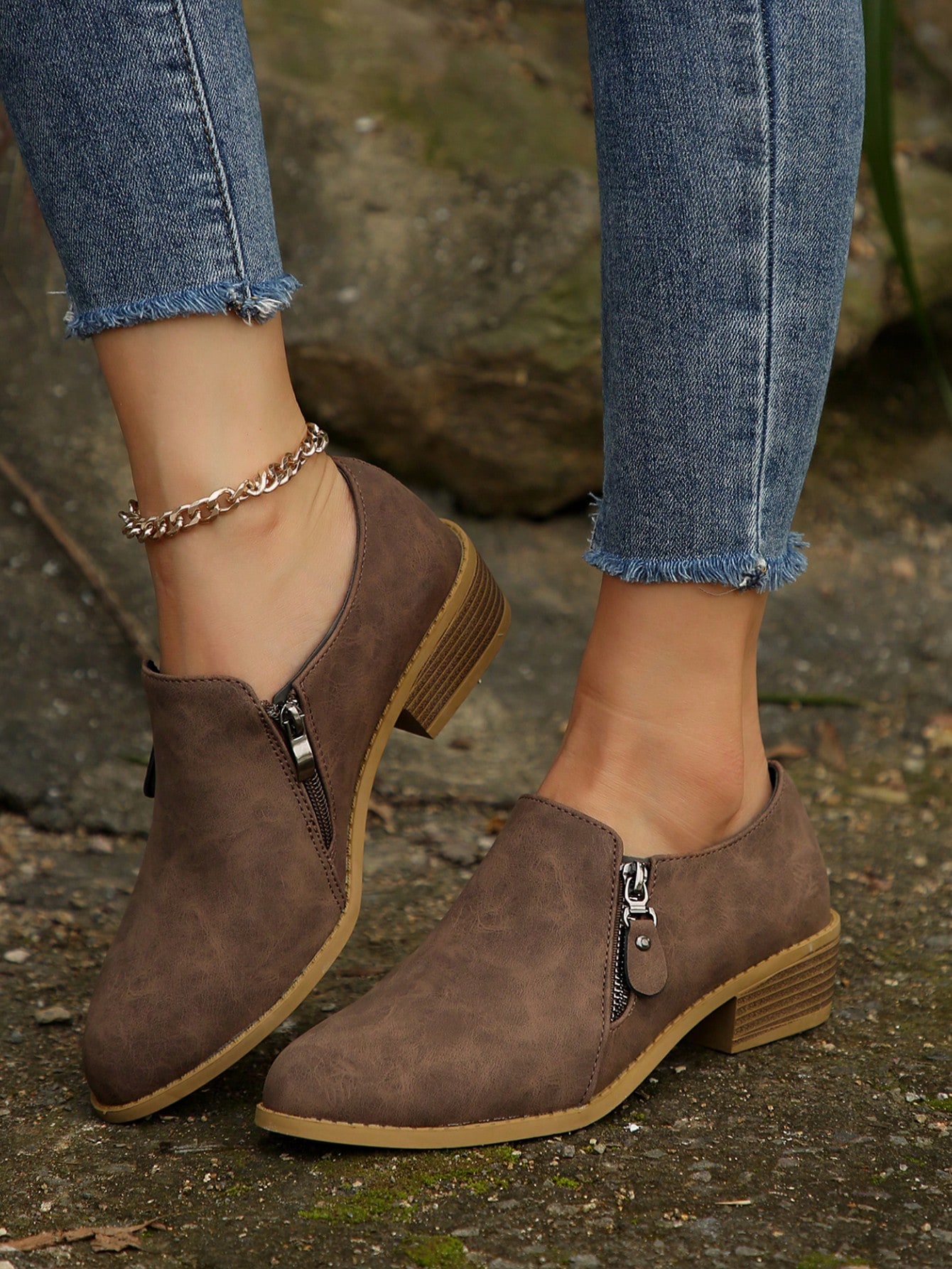 In Brown Women Ankle Boots & Booties