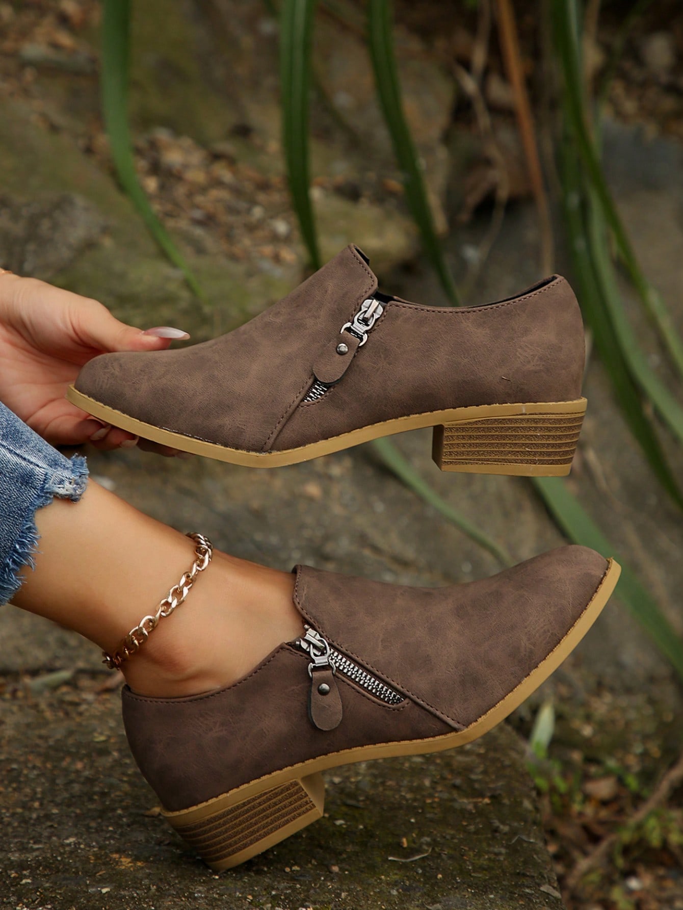 In Brown Women Ankle Boots & Booties