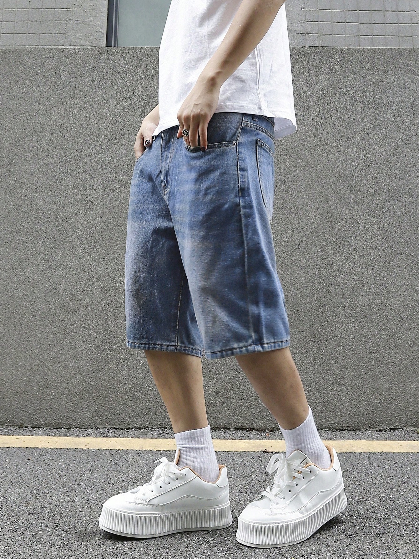 Men Denim Shorts