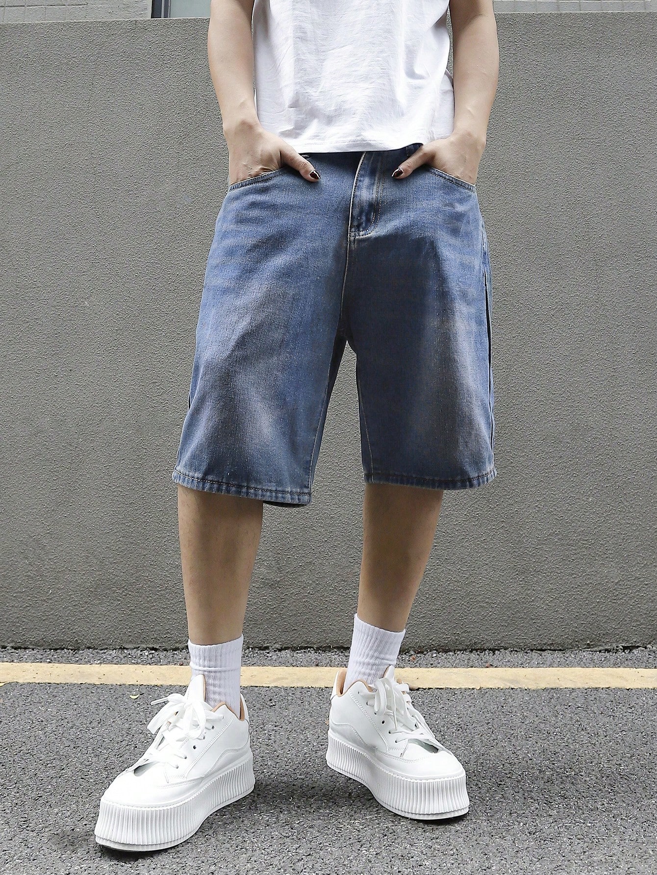 Men Denim Shorts