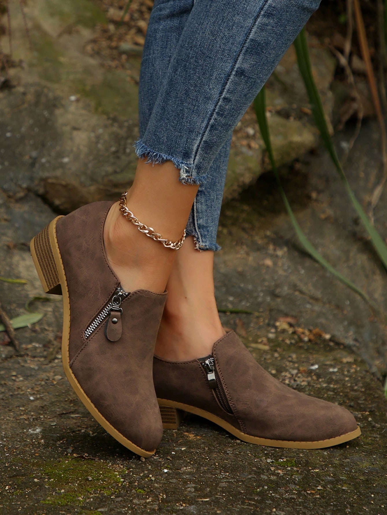 In Brown Women Ankle Boots & Booties