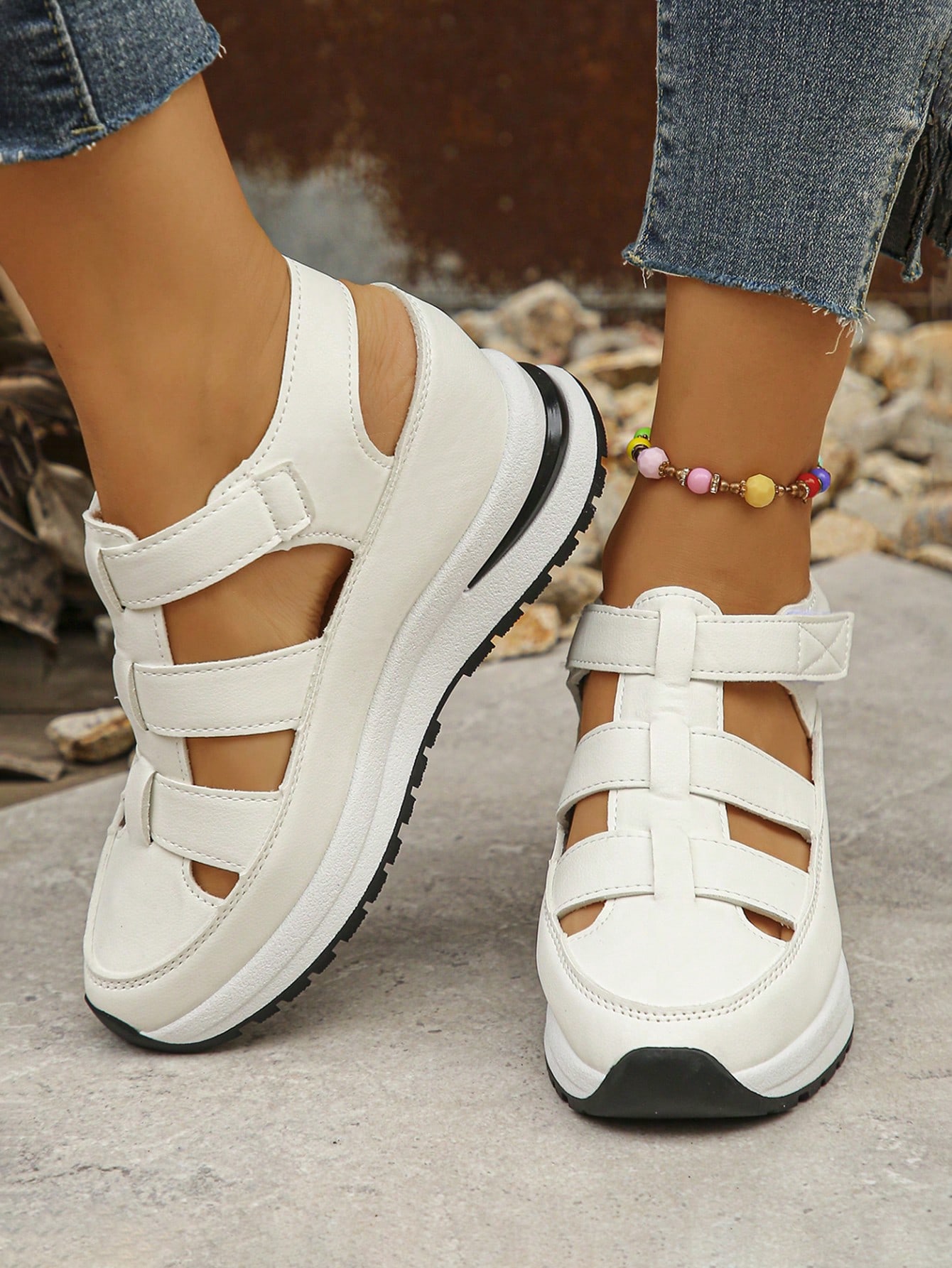 In White Women Wedges & Flatform