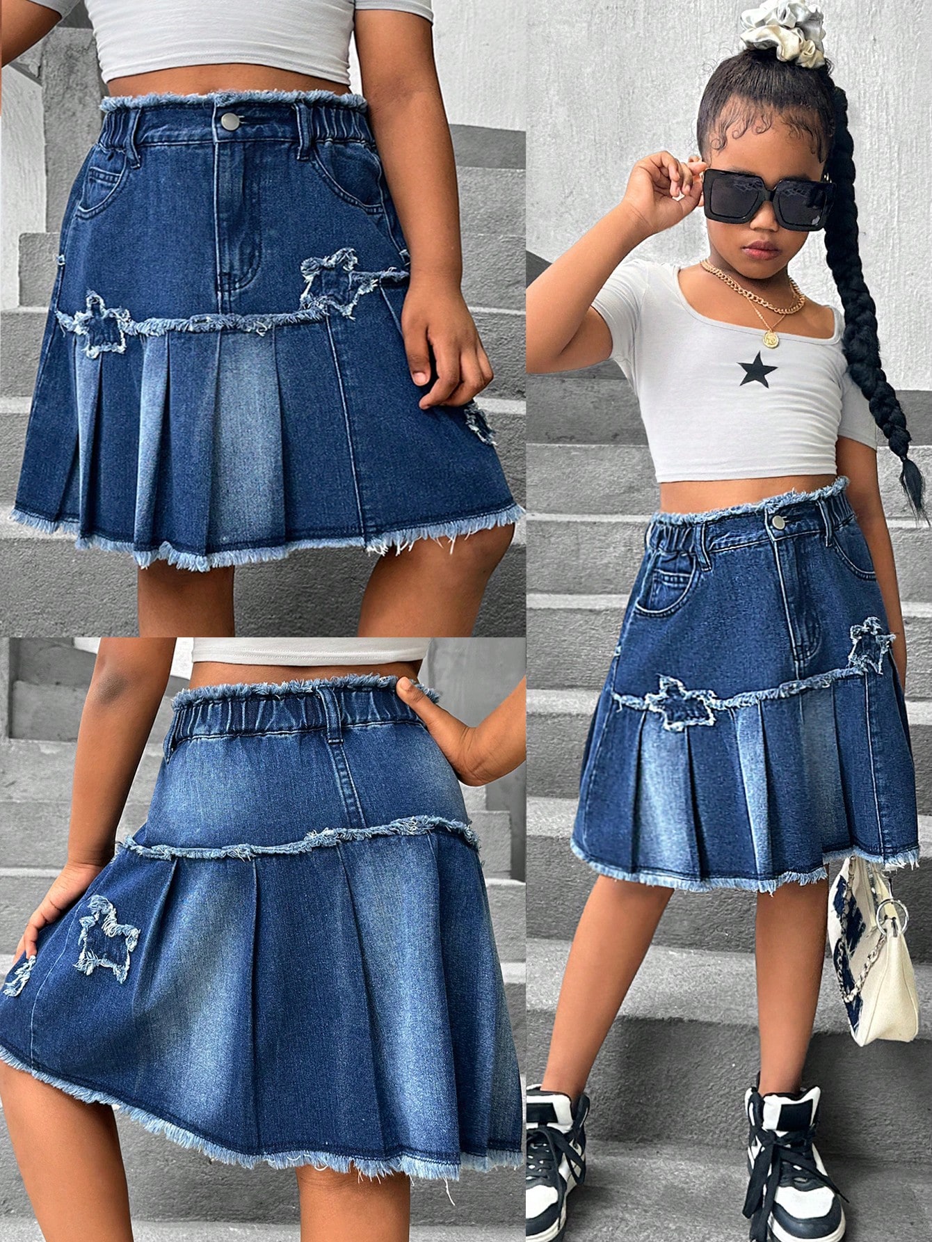 Tween Girls Denim Skirts