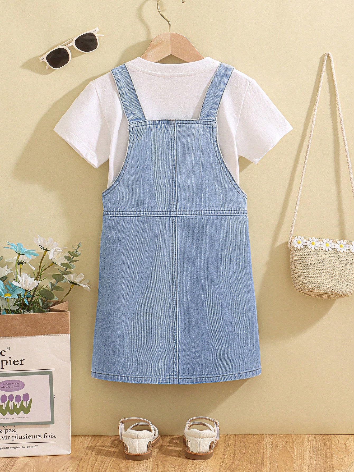 Young Girls Denim Dresses