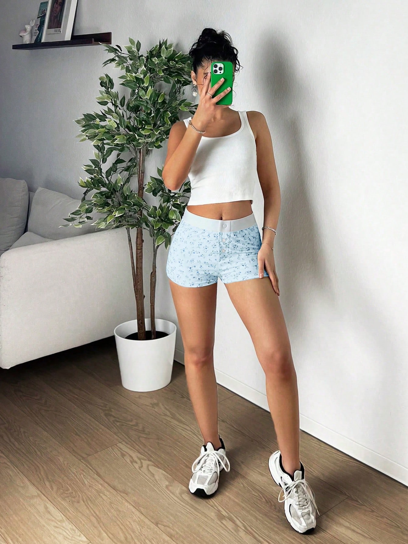 In Blue Women Shorts