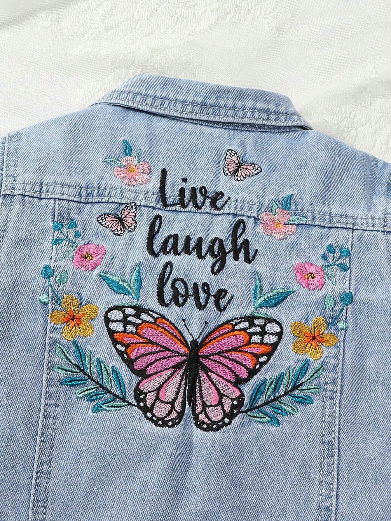 Young Girls Denim Jackets & Coats