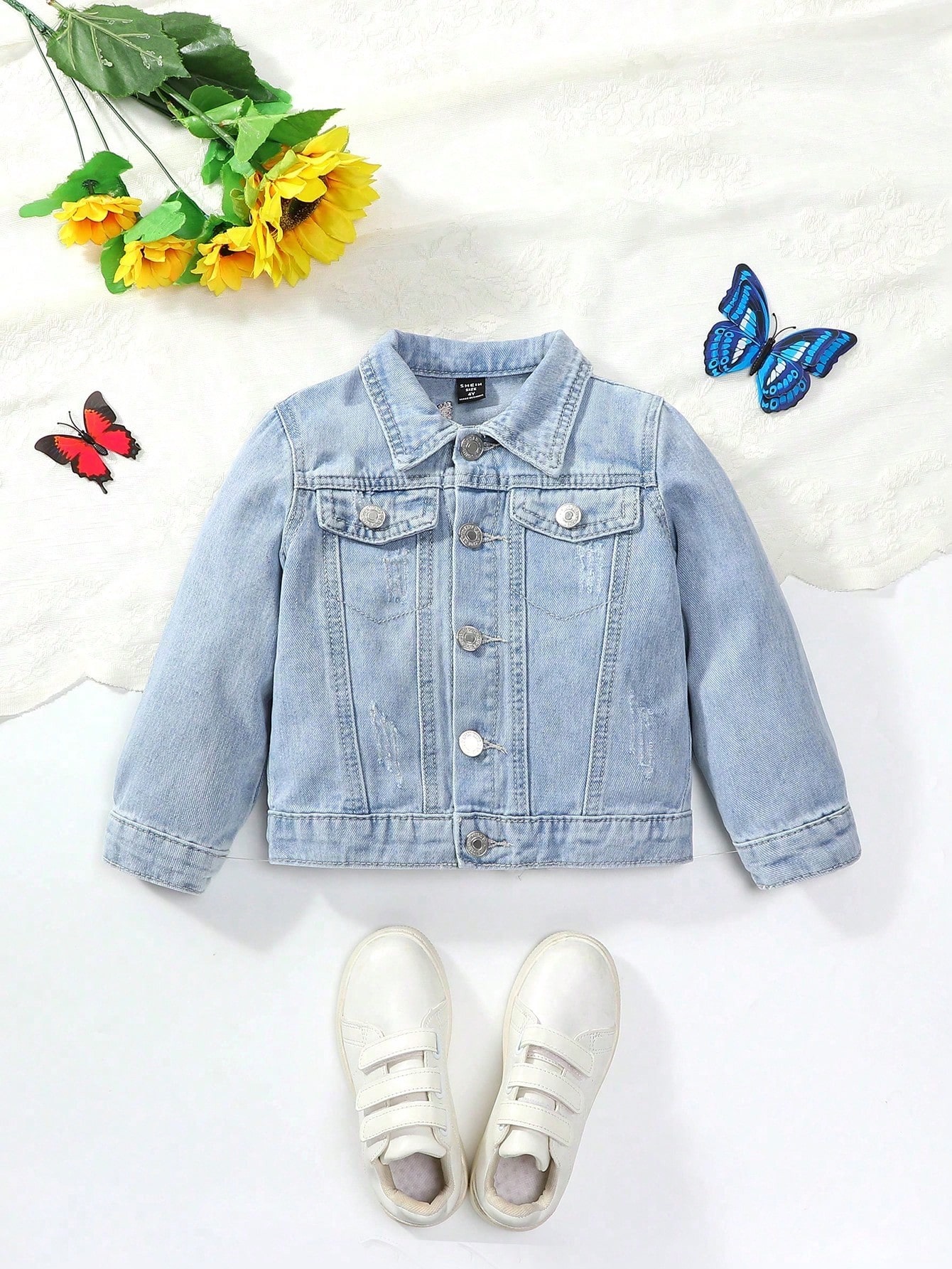 Young Girls Denim Jackets & Coats