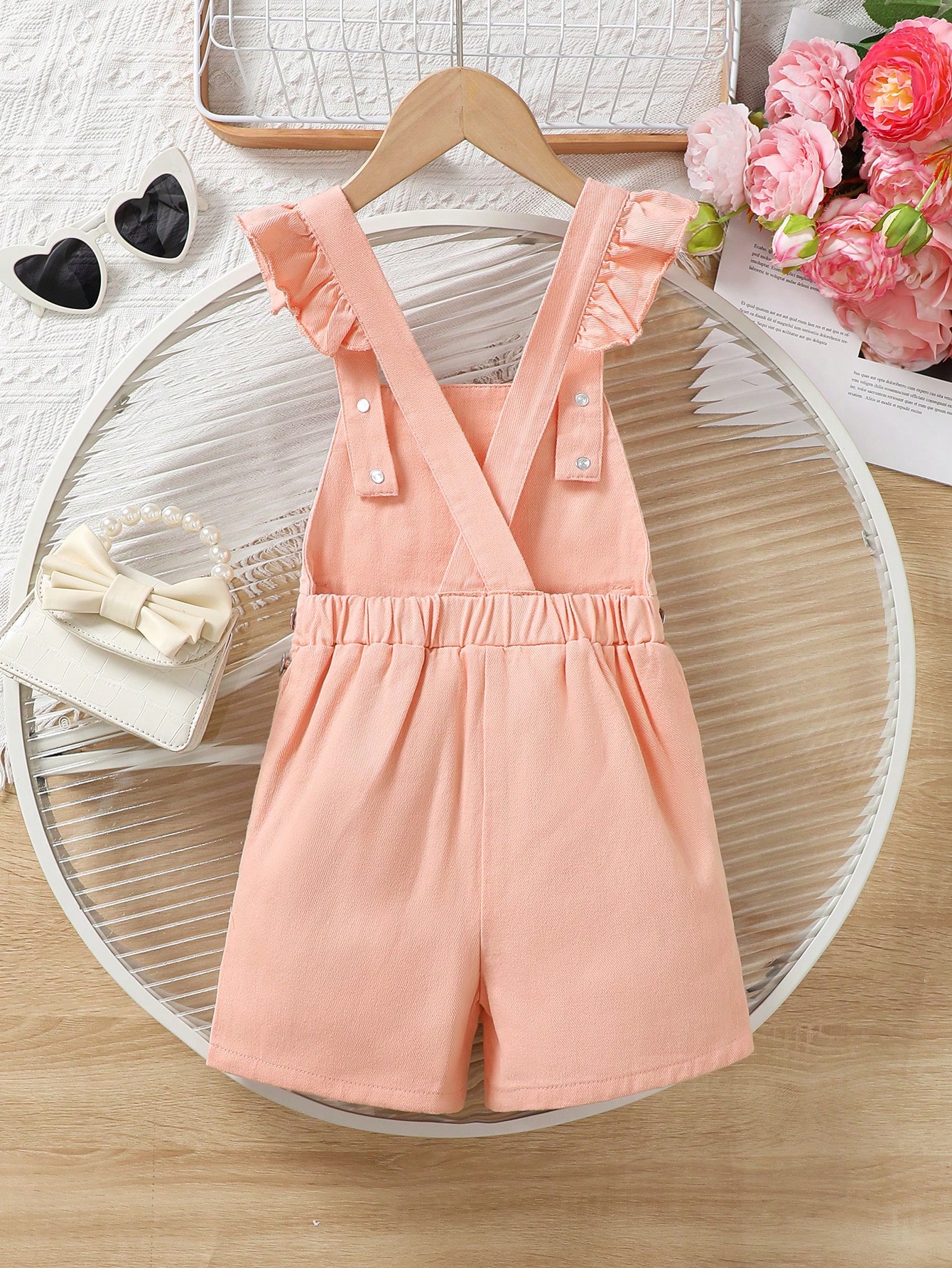 Young Girls Denim Overalls & Jumpsuits