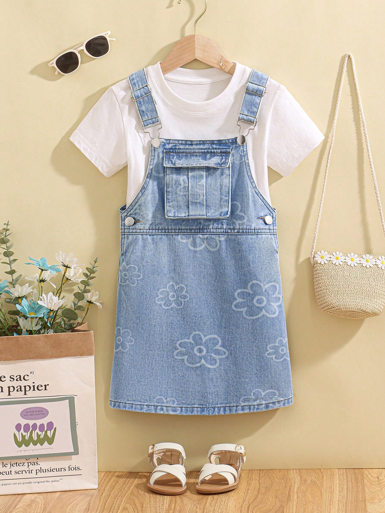 Young Girls Denim Dresses