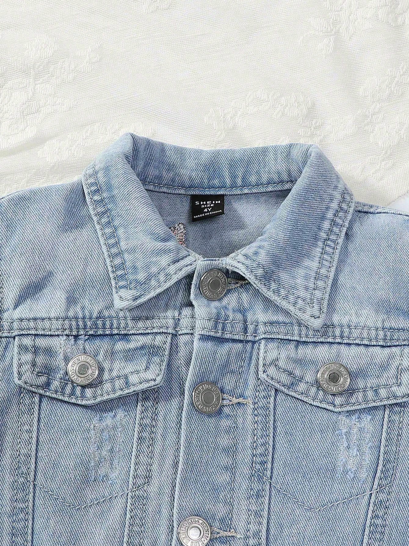 Young Girls Denim Jackets & Coats