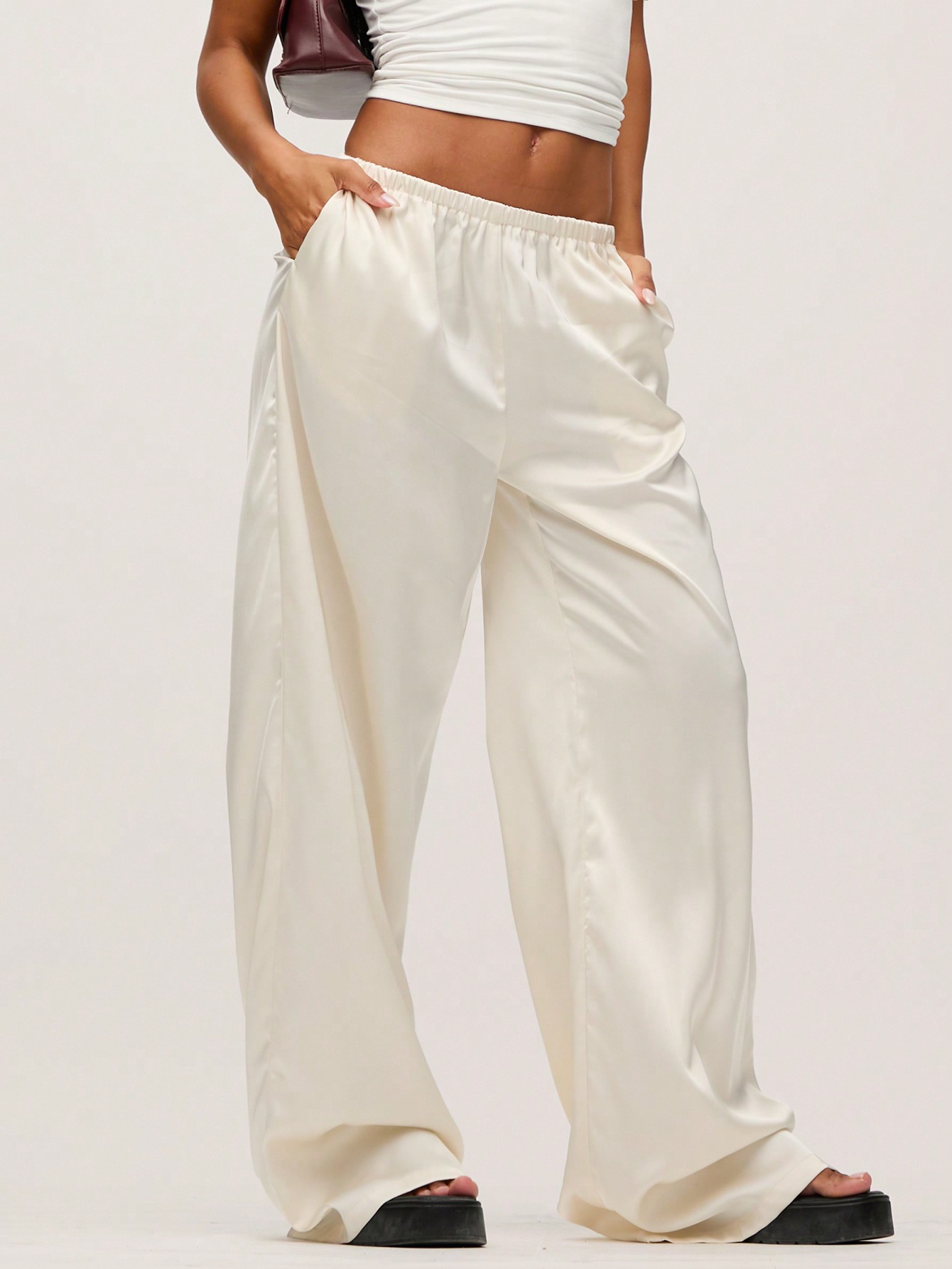 In Beige Women Pants