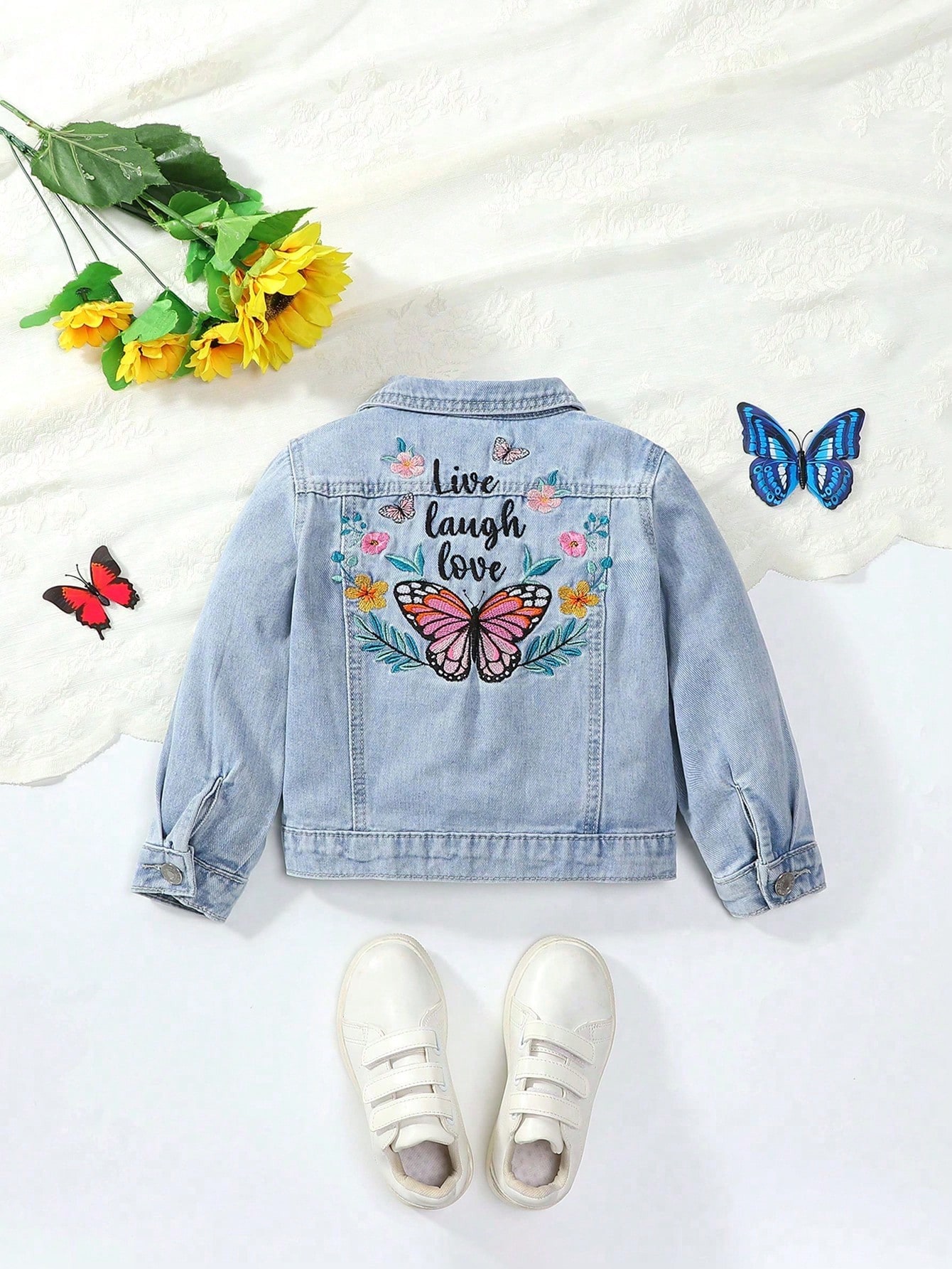 Young Girls Denim Jackets & Coats