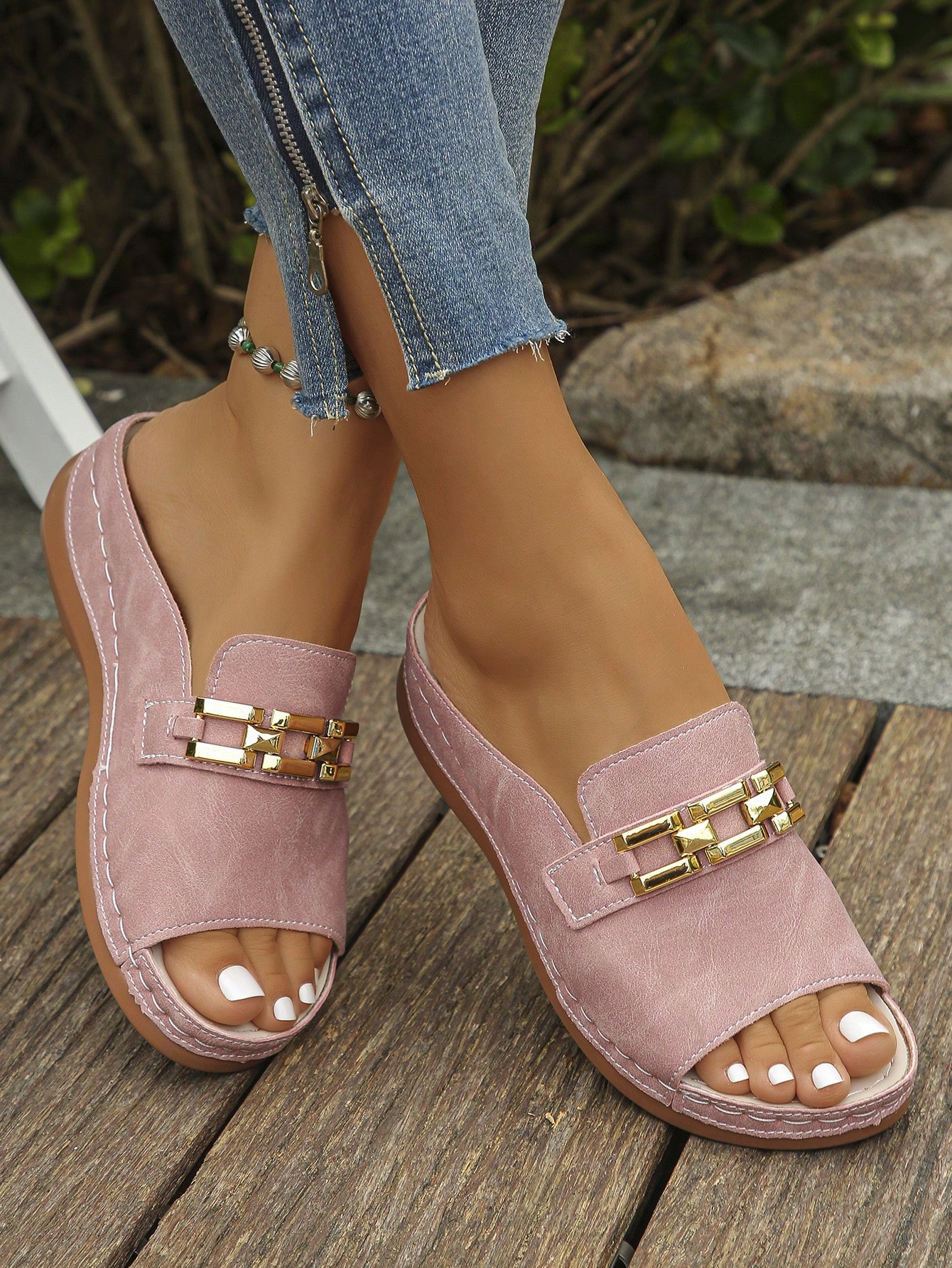 In Pink Women Platforms & Wedge Sandals