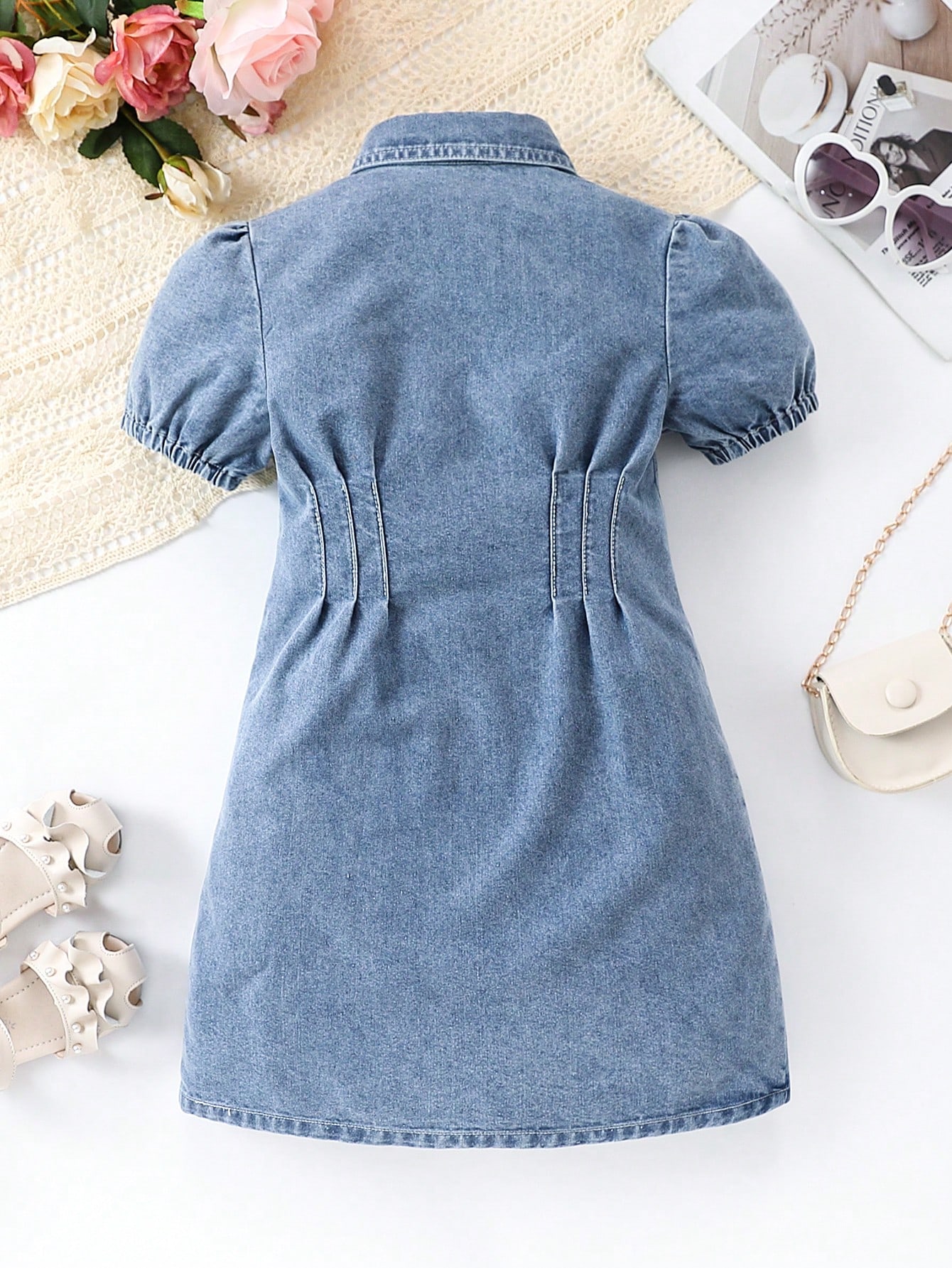 Young Girls Denim Dresses