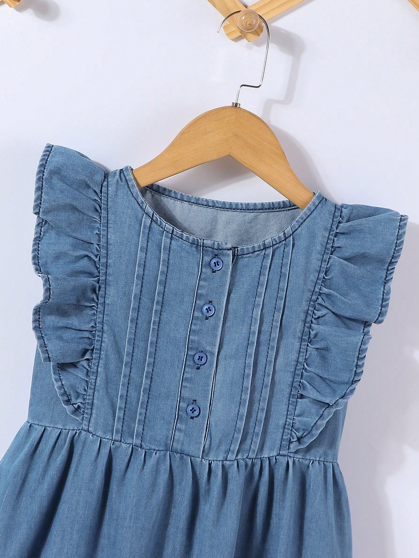 Young Girls Denim Dresses