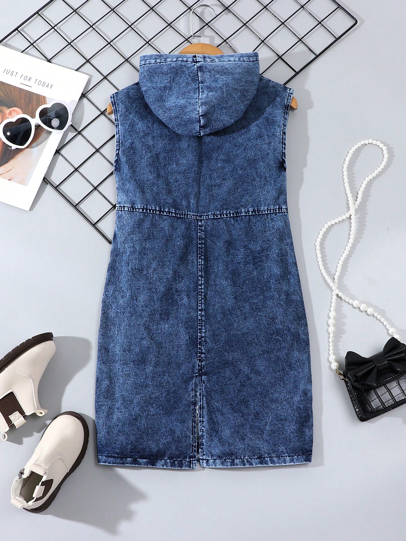 Young Girls Denim Dresses