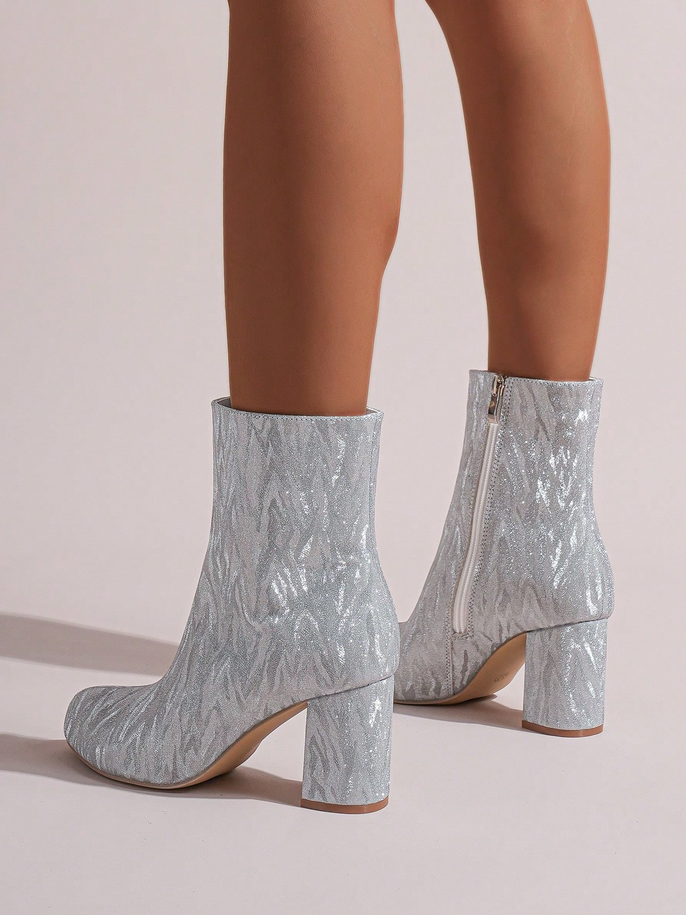 In Silver Women Ankle Boots & Booties