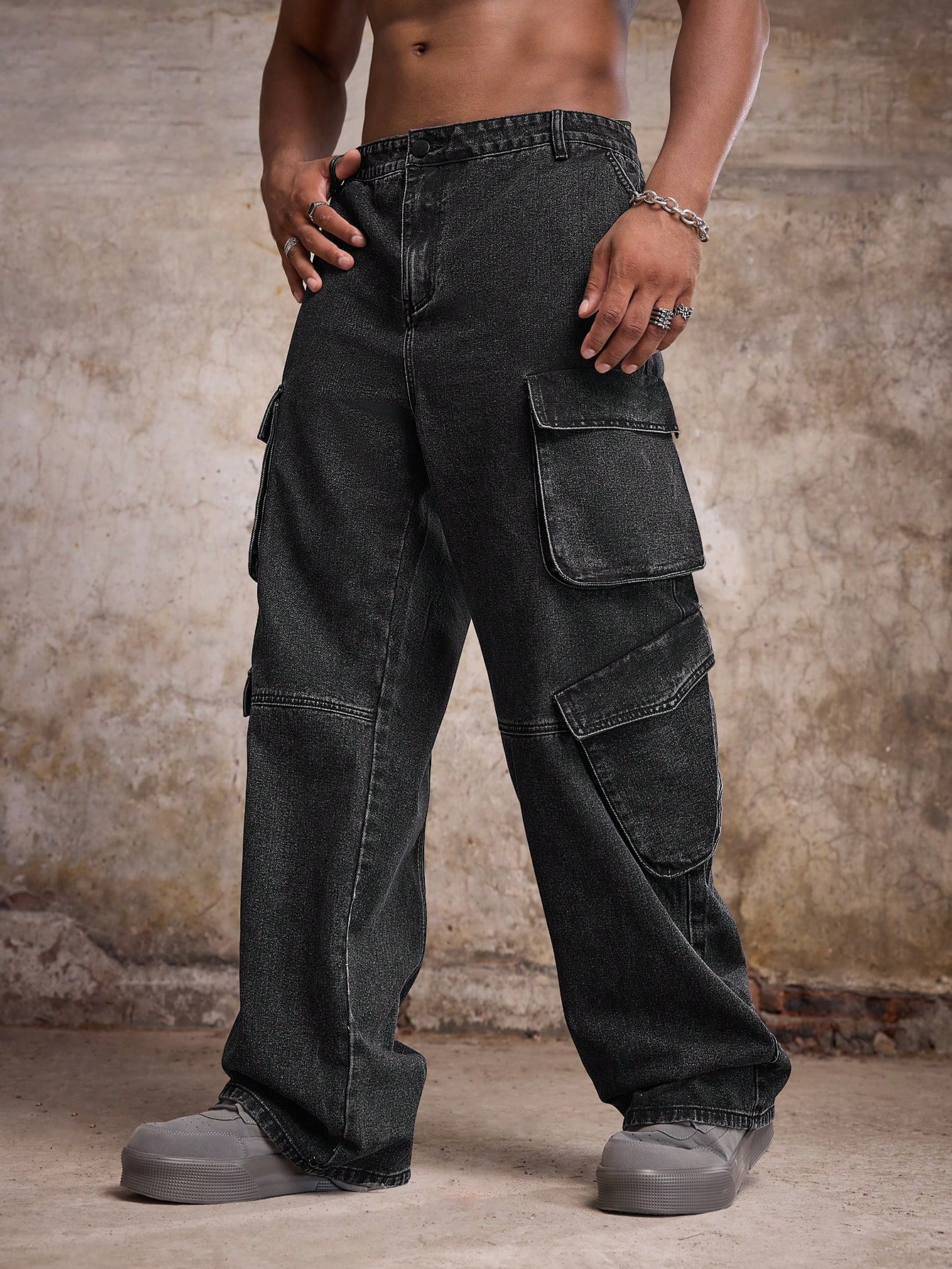 Men Plus Size Denim