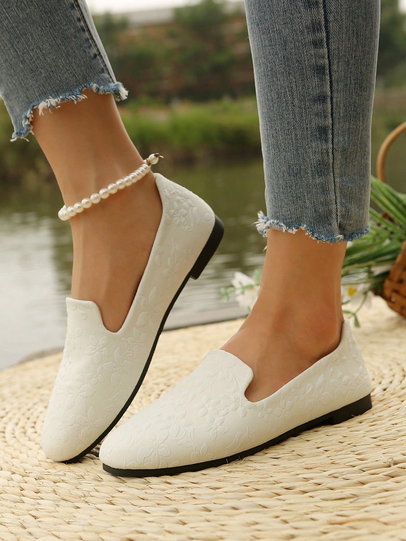 In White Women Flats