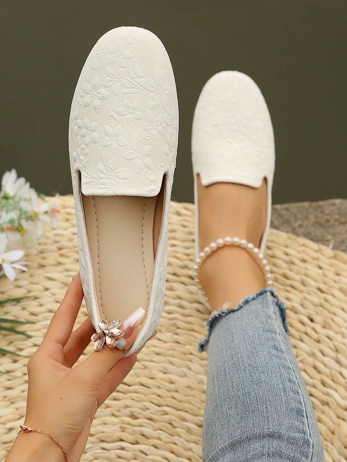 In White Women Flats