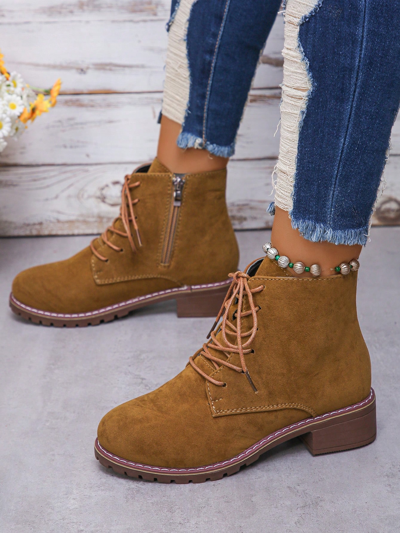 In Brown Women Ankle Boots & Booties