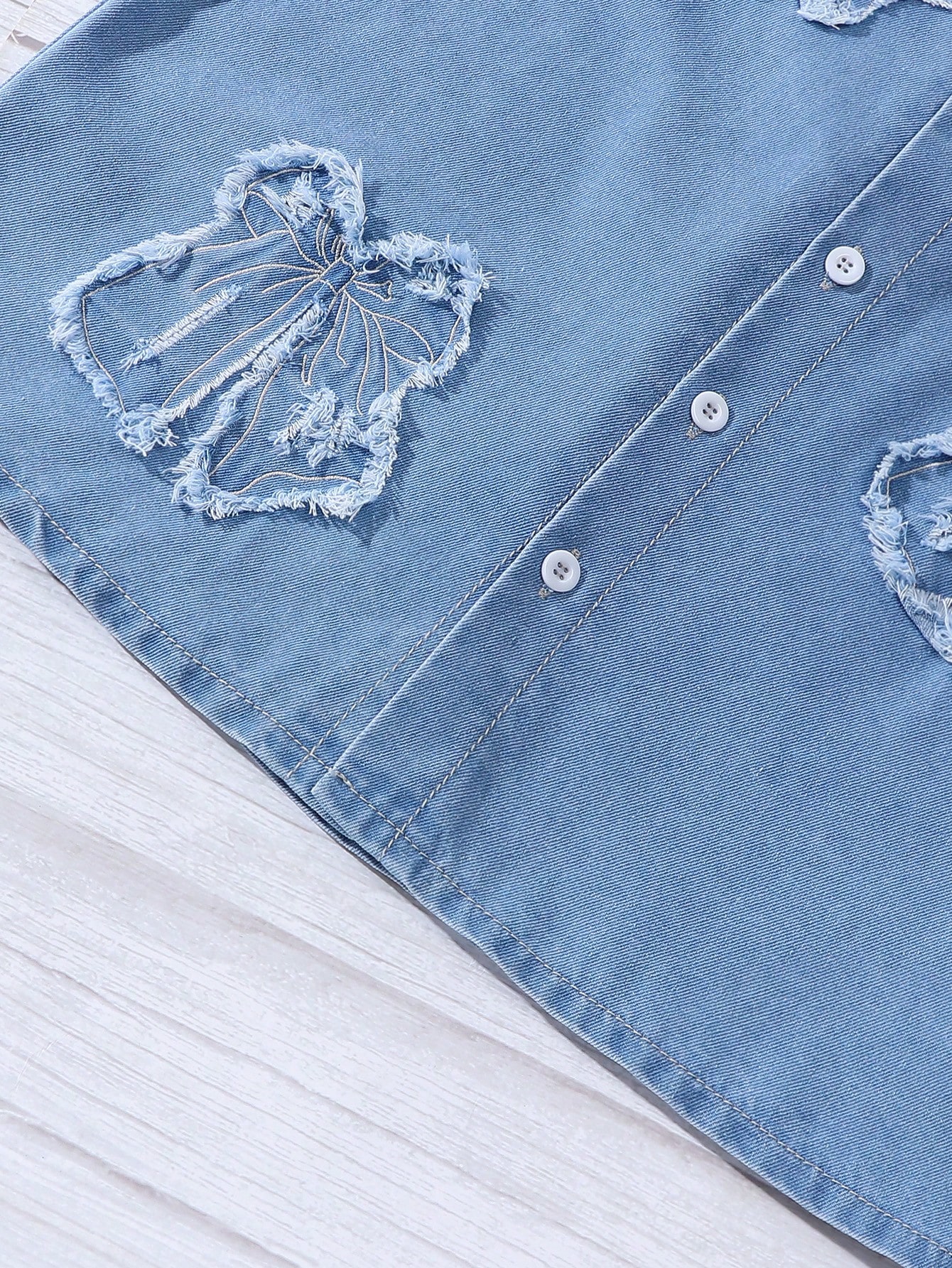 Tween Girls Denim Tops