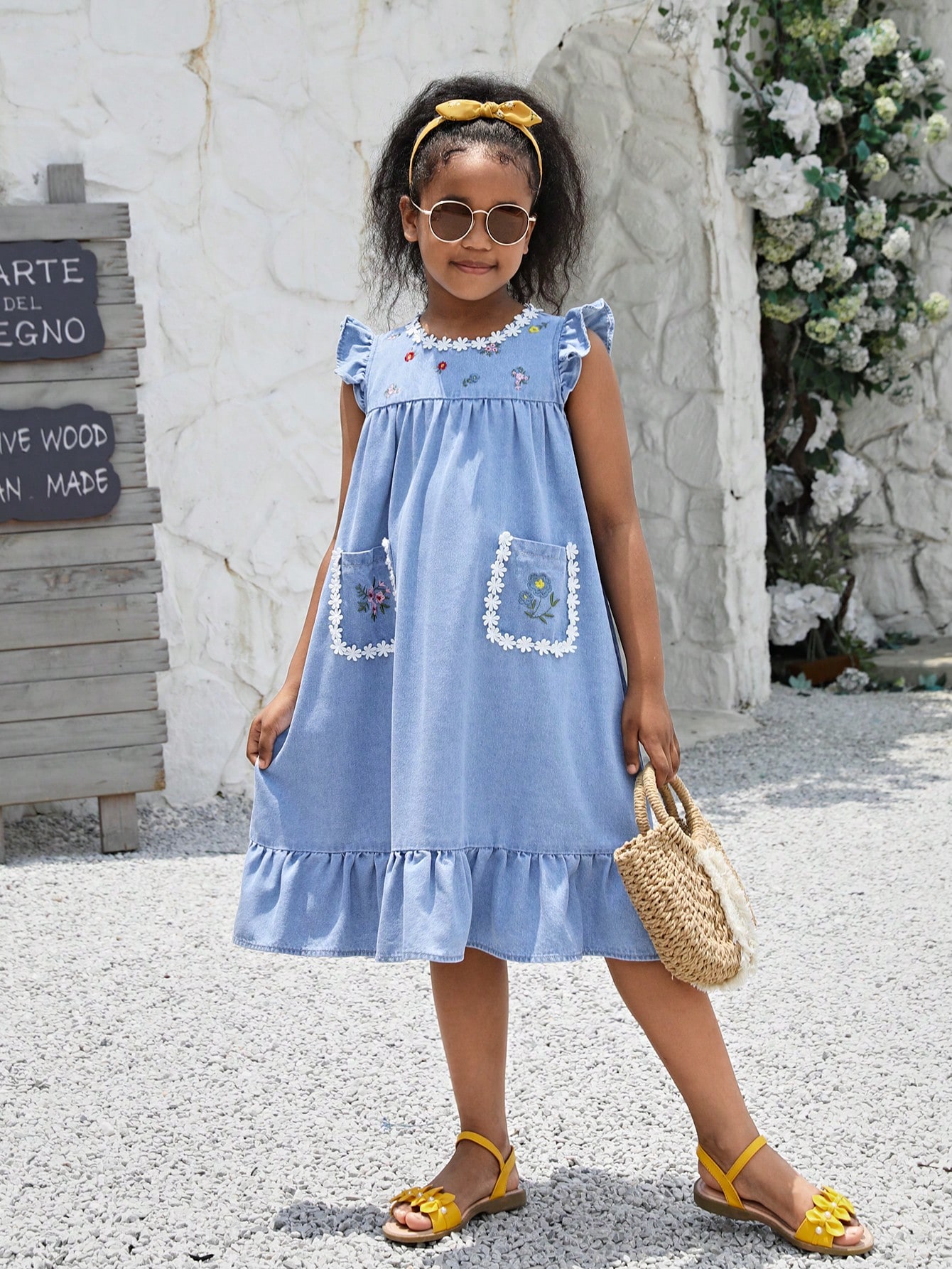 Tween Girls Denim Dresses