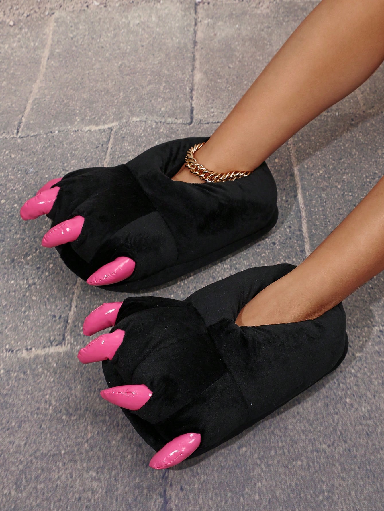 In Black Women Home Slippers