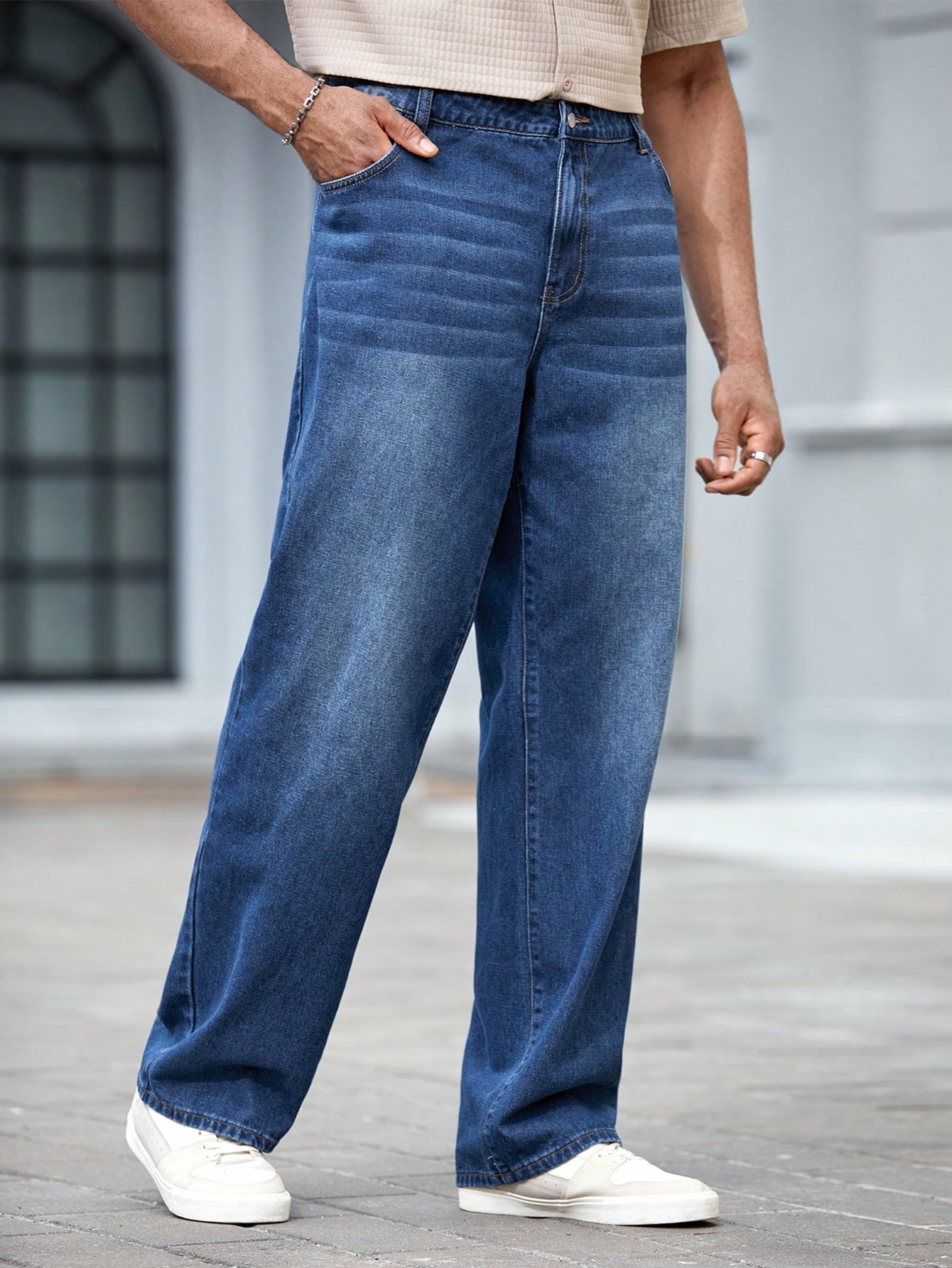 Men Plus Size Denim