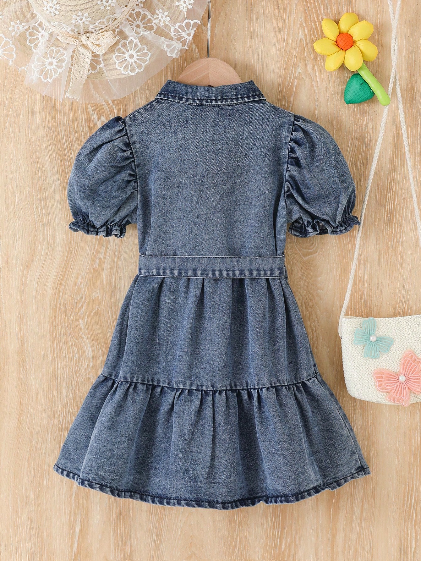 Young Girls Denim Dresses