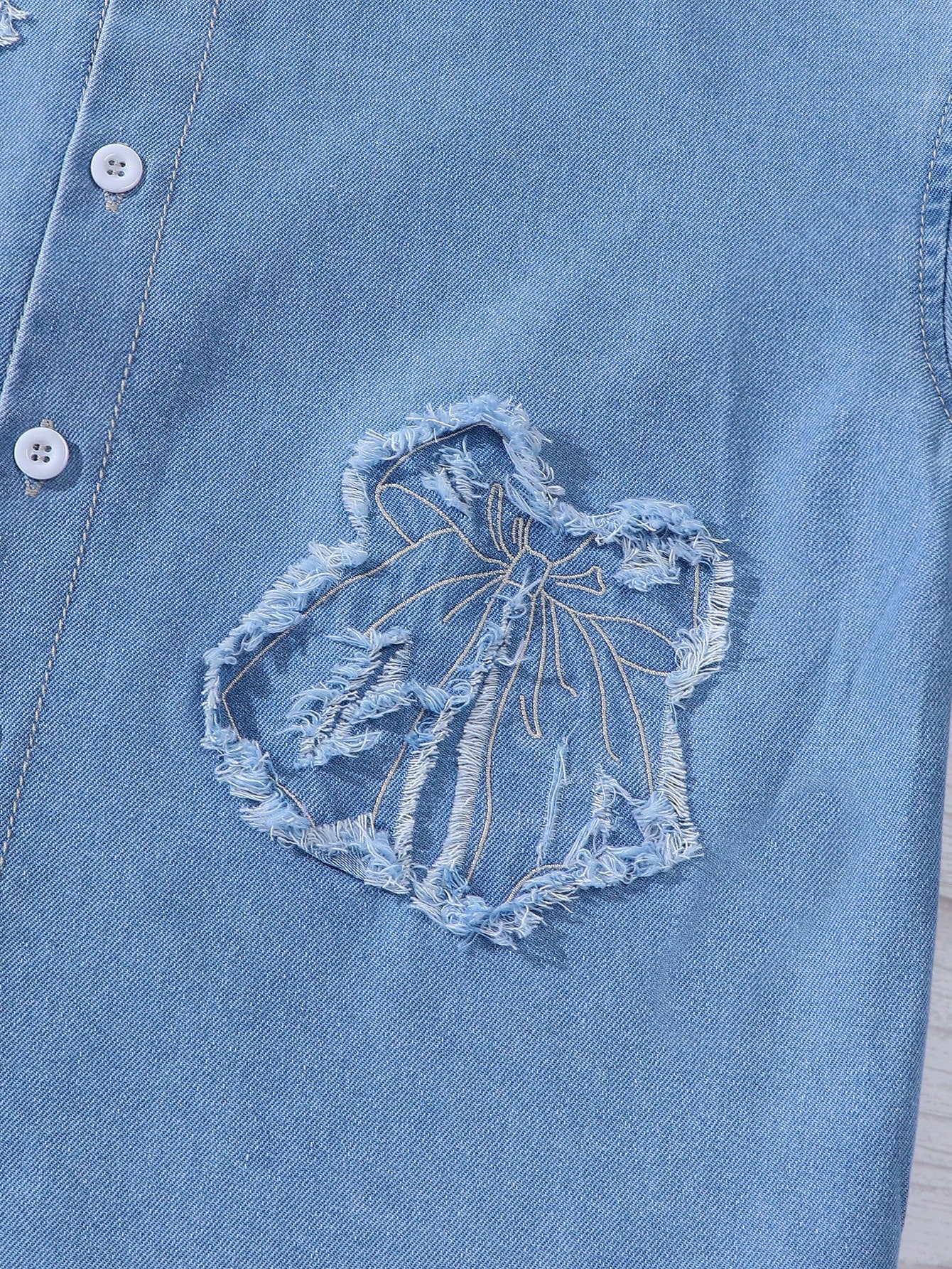 Tween Girls Denim Tops