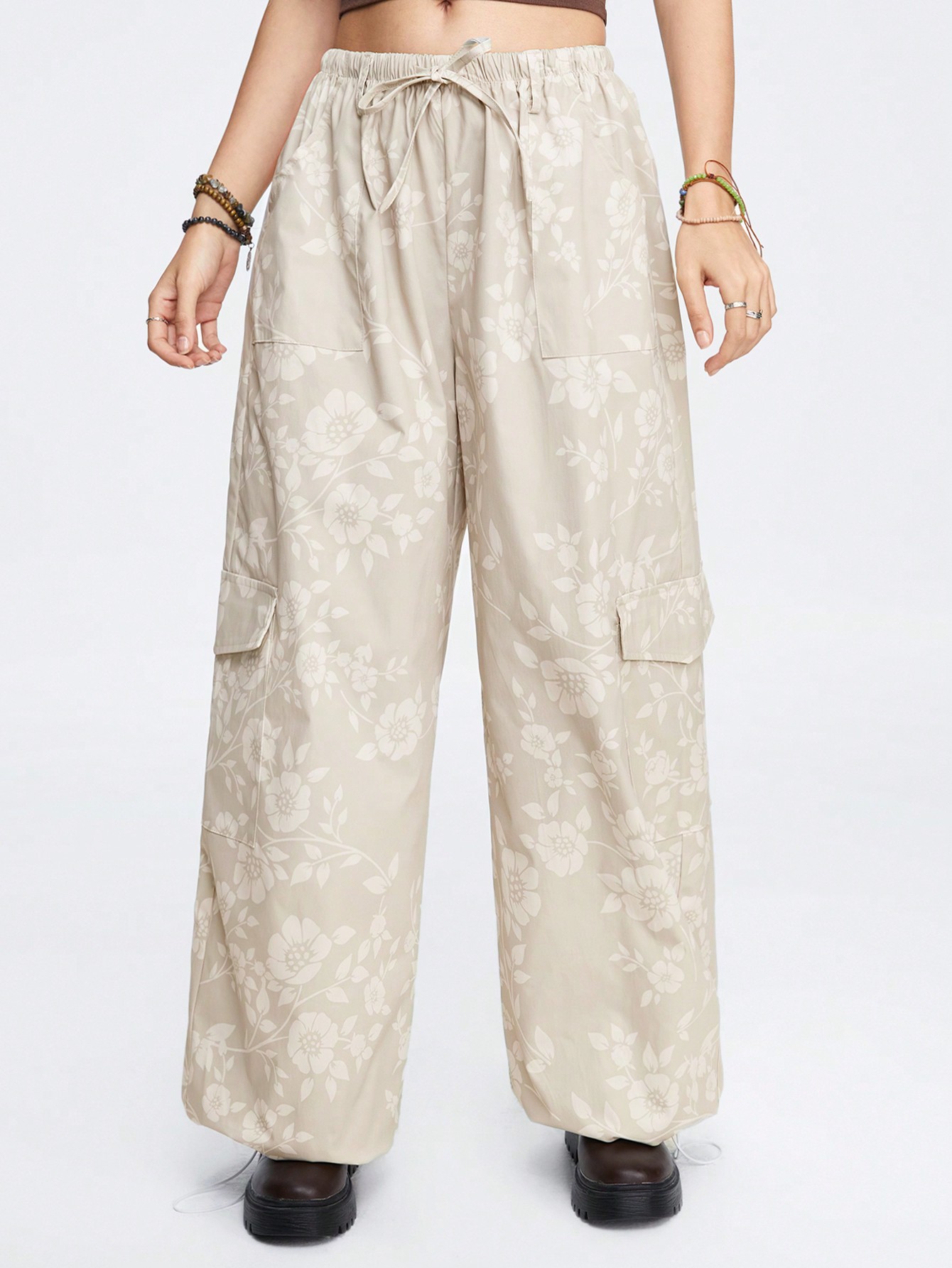 In Beige Women Pants