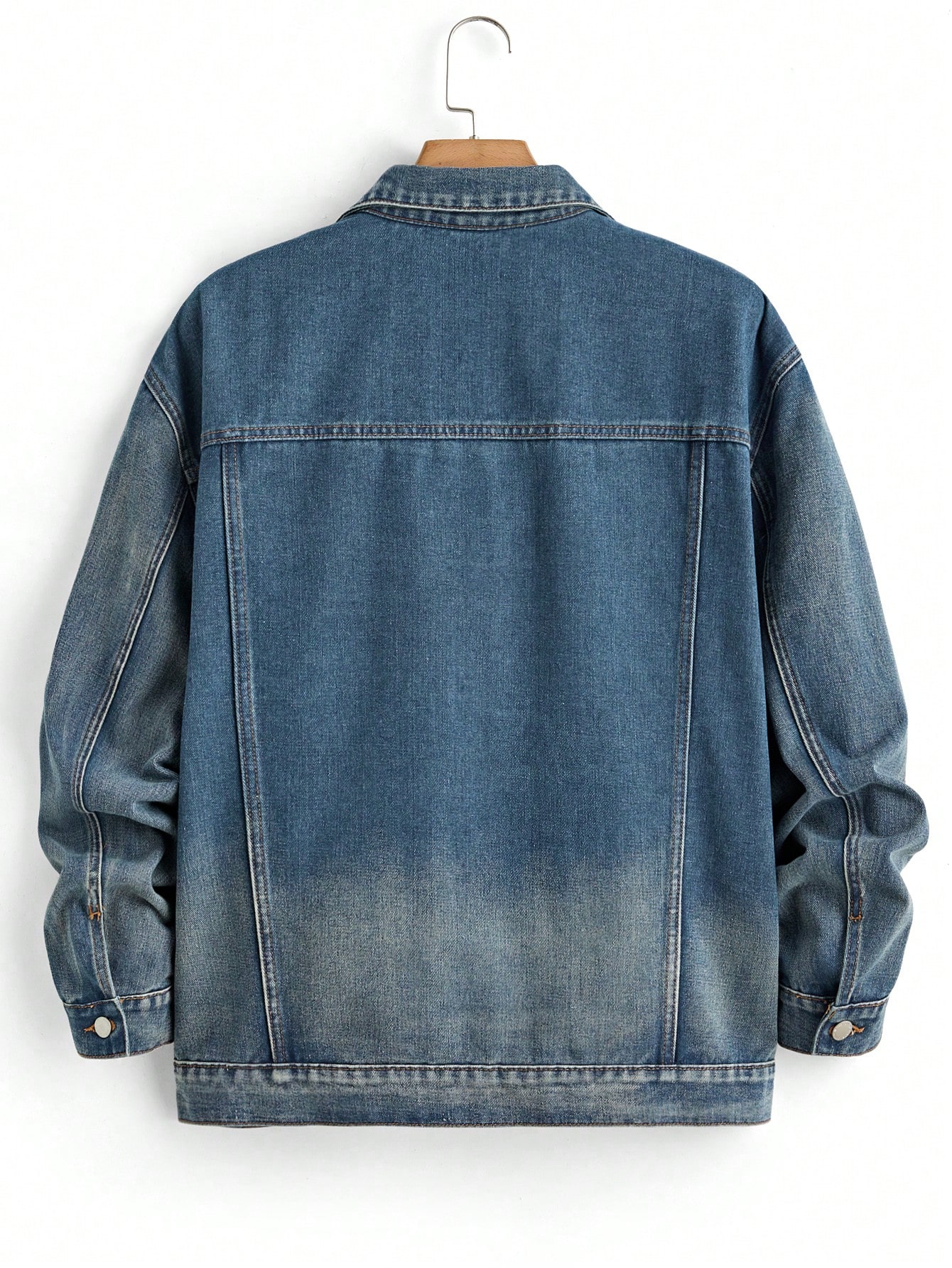 Men Plus Size Denim Jackets