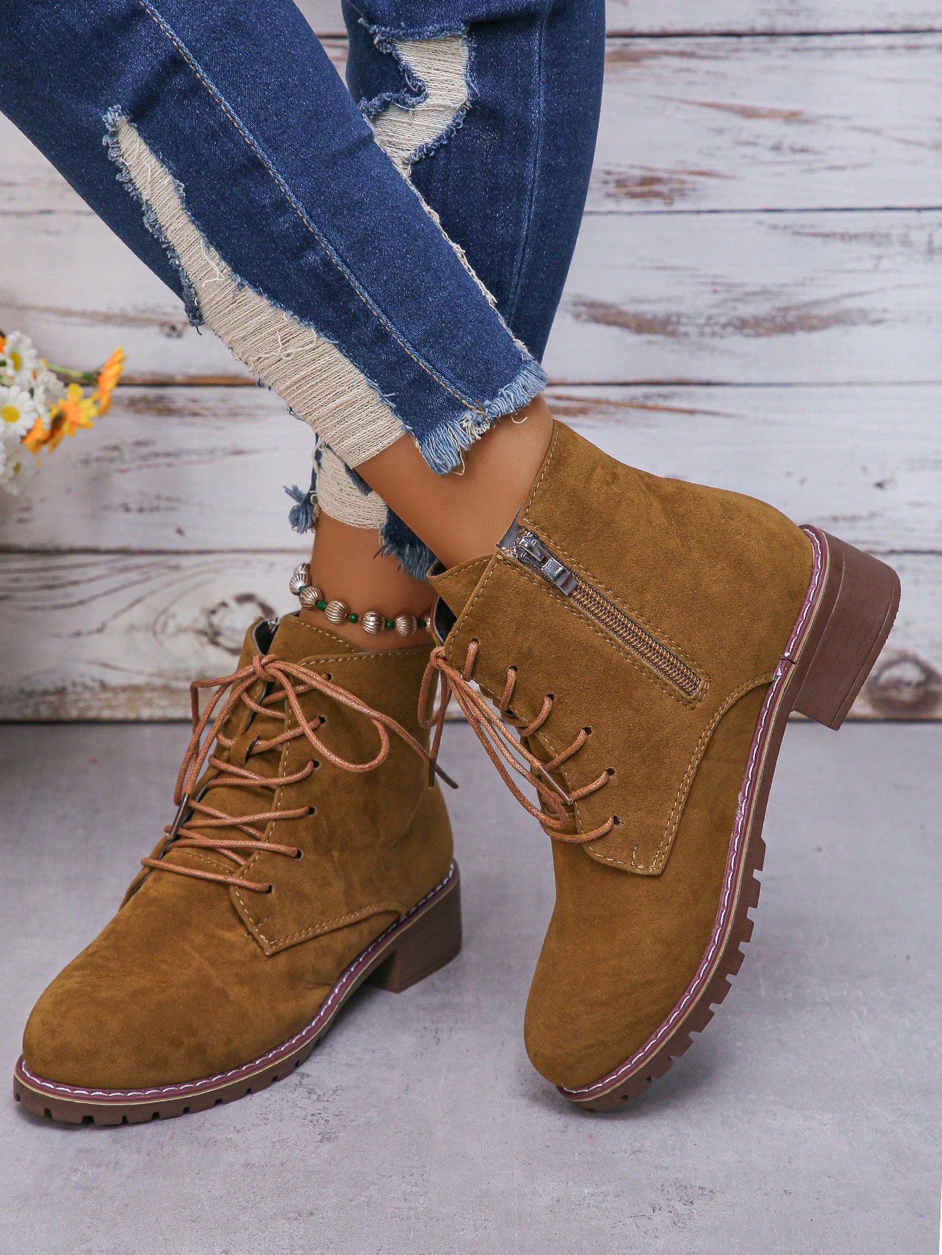 In Brown Women Ankle Boots & Booties