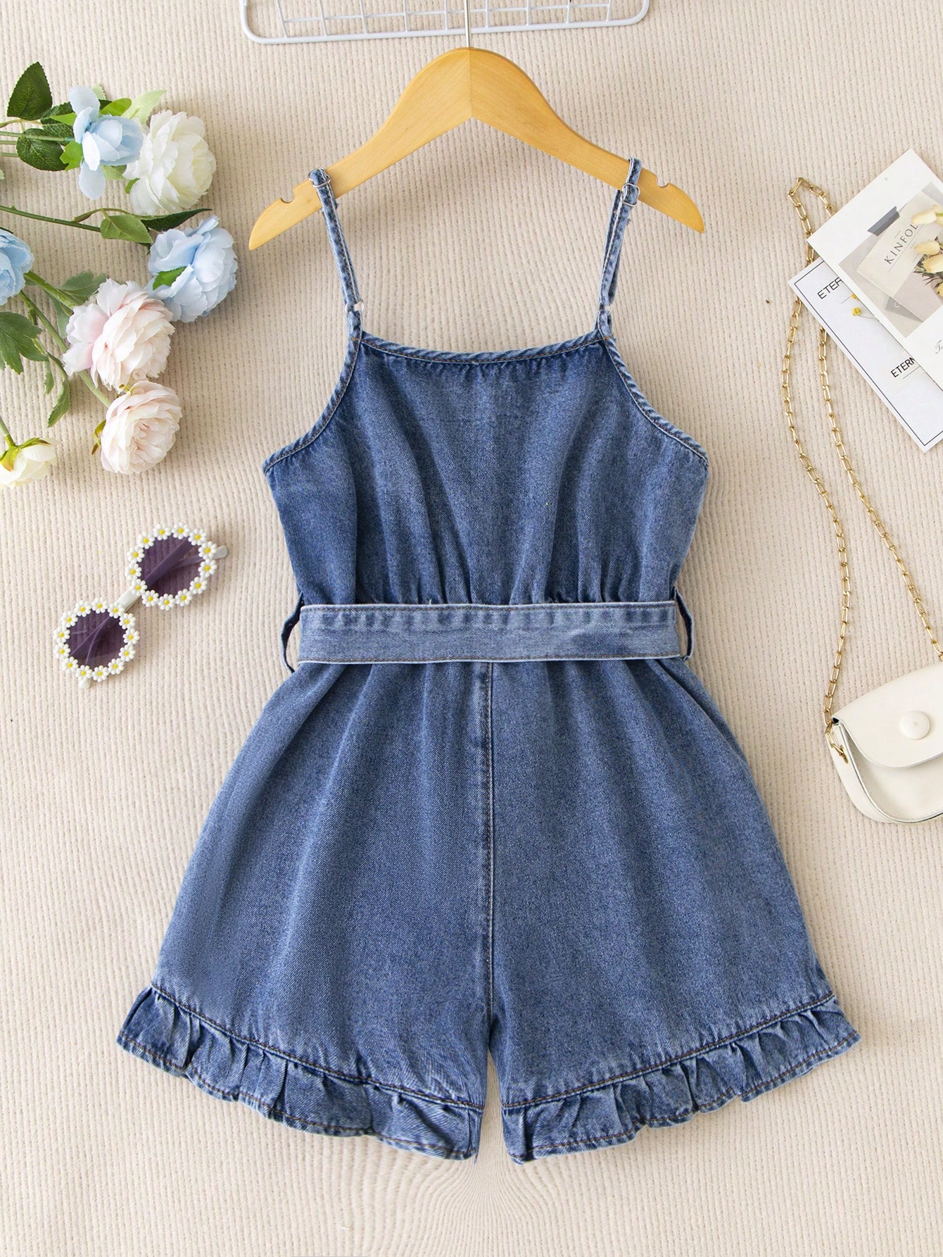 Tween Girls Denim Overalls & Jumpsuits