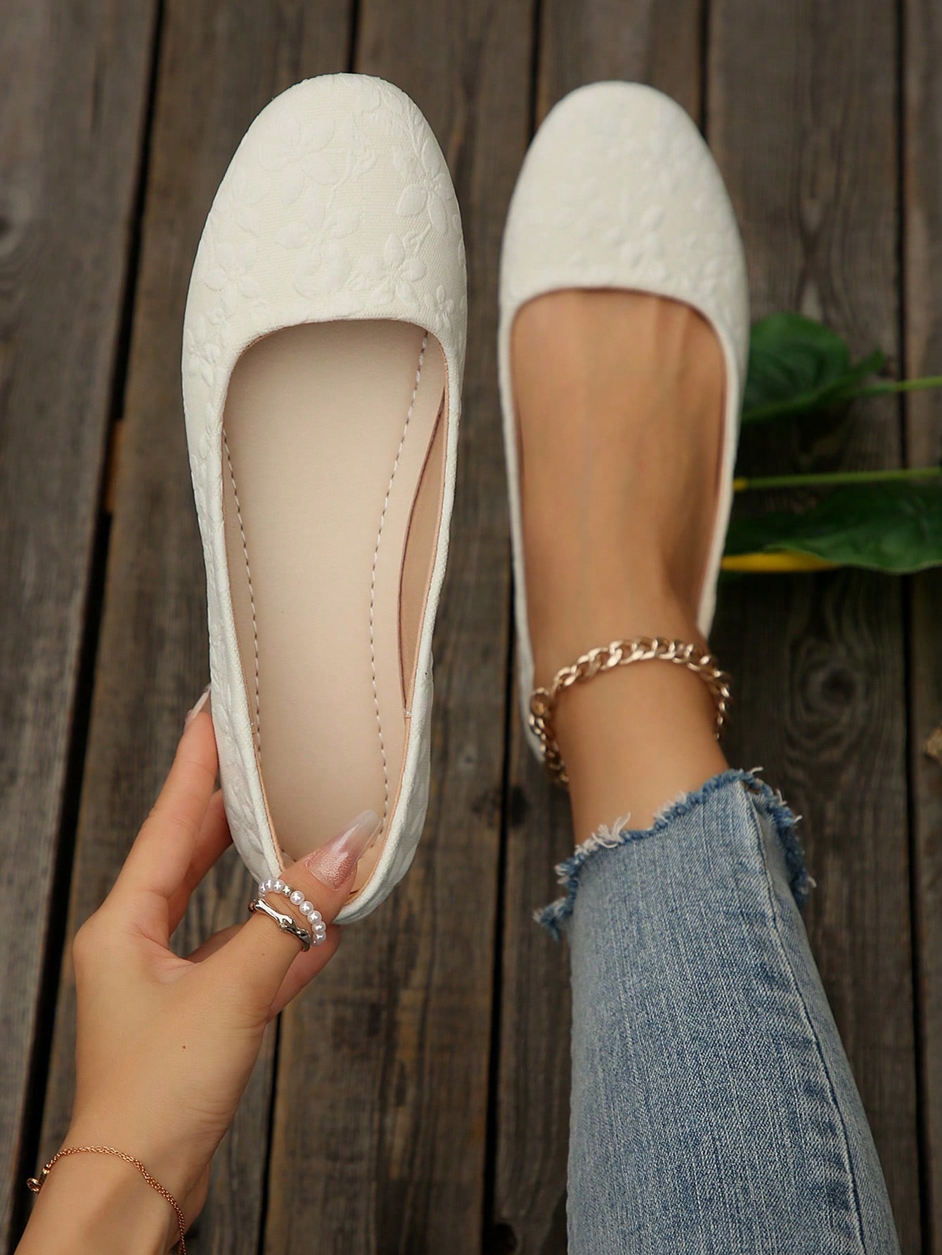 In White Women Flats